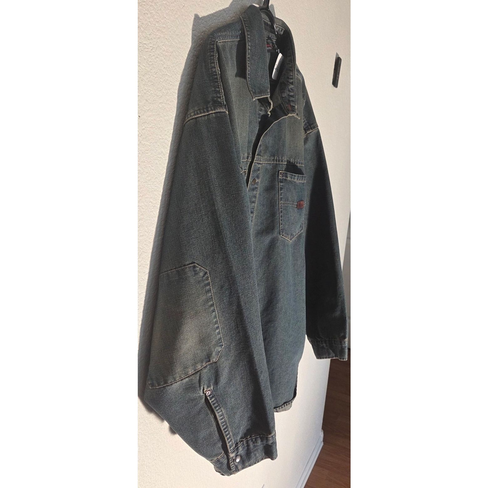 Bugle Boy Vintage Bugle Boy Blue Jean Shirt - Men's XXL Size US XXL / EU 58 / 5 - 3 Thumbnail