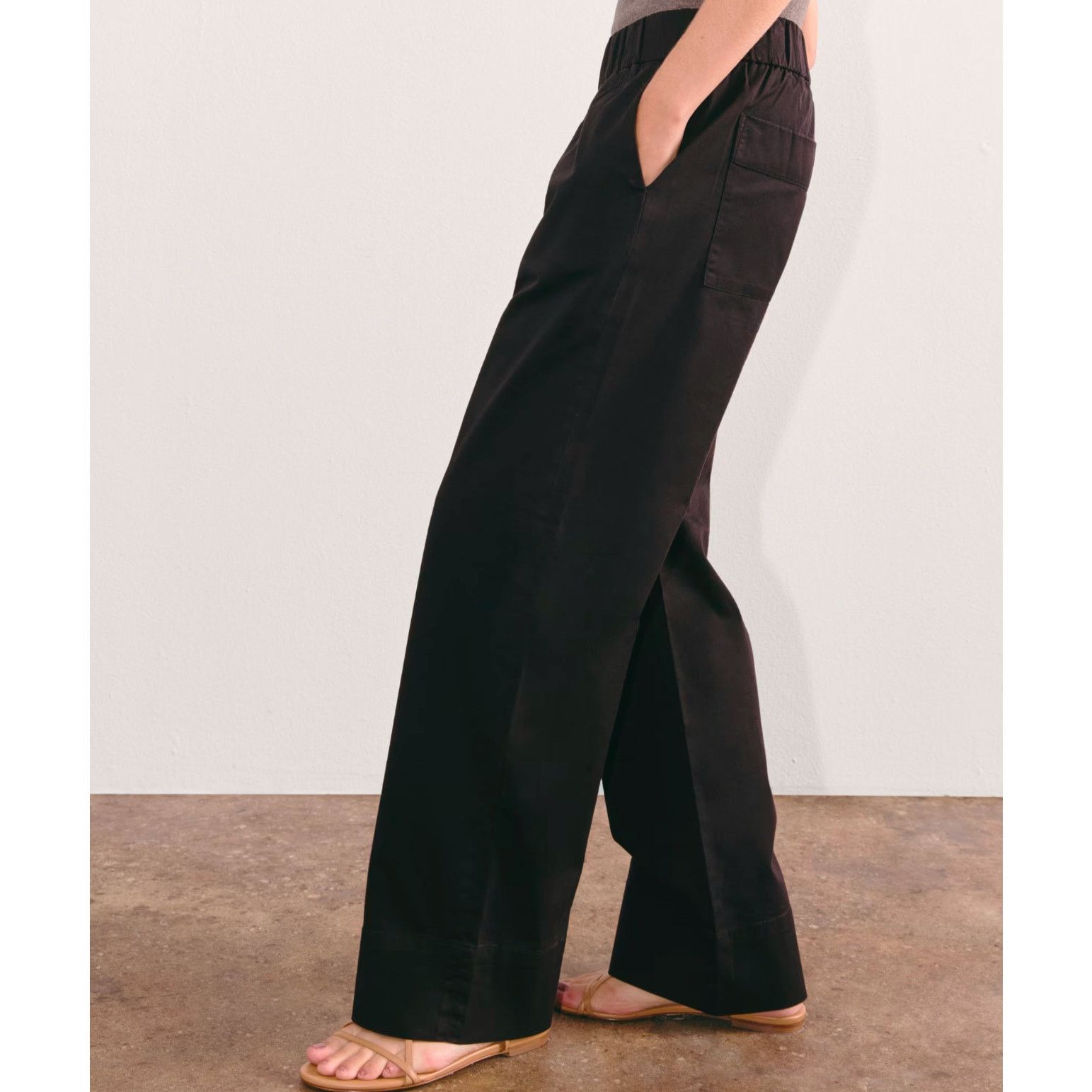 Everlane NWT Everlane The Easy Pant In Black Size Small Size 25" / US 0 / IT 36 - 3 Thumbnail