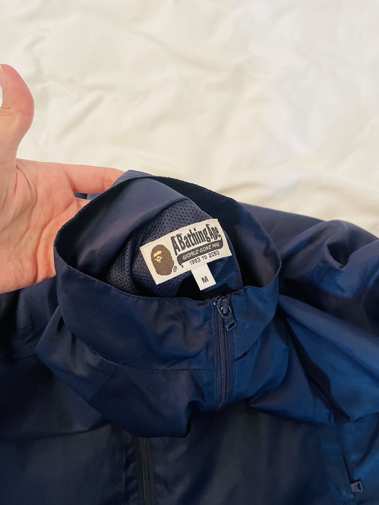 Bape Bape zip up track jacket Size US M / EU 48-50 / 2 - 6 Thumbnail