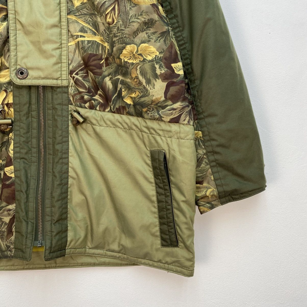 Vintage 💥Vintage 90's Courmayeur hooded ski jacket Floral Size US M / EU 48-50 / 2 - 5 Thumbnail