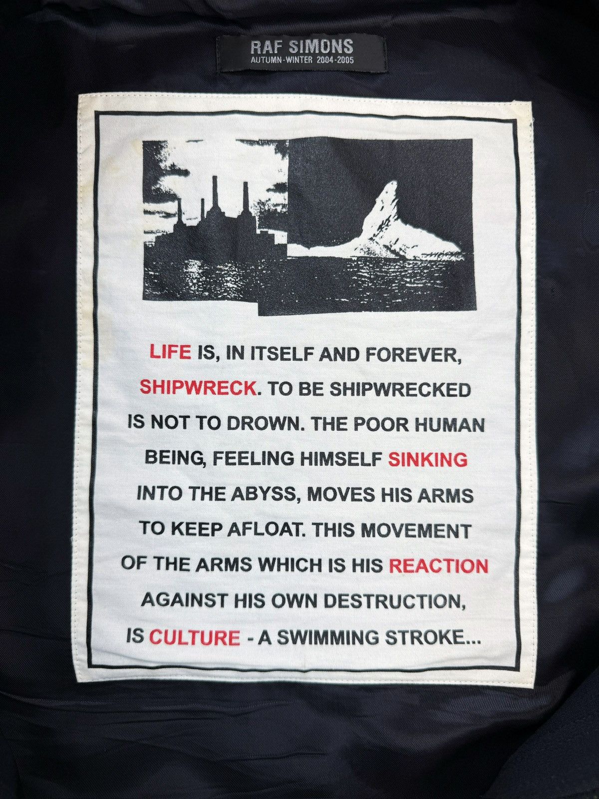 Raf Simons AW04 Raf Simons ‘Waves’ Sculptural Multi Pocket Work Jacket Size US M / EU 48-50 / 2 - 3 Thumbnail
