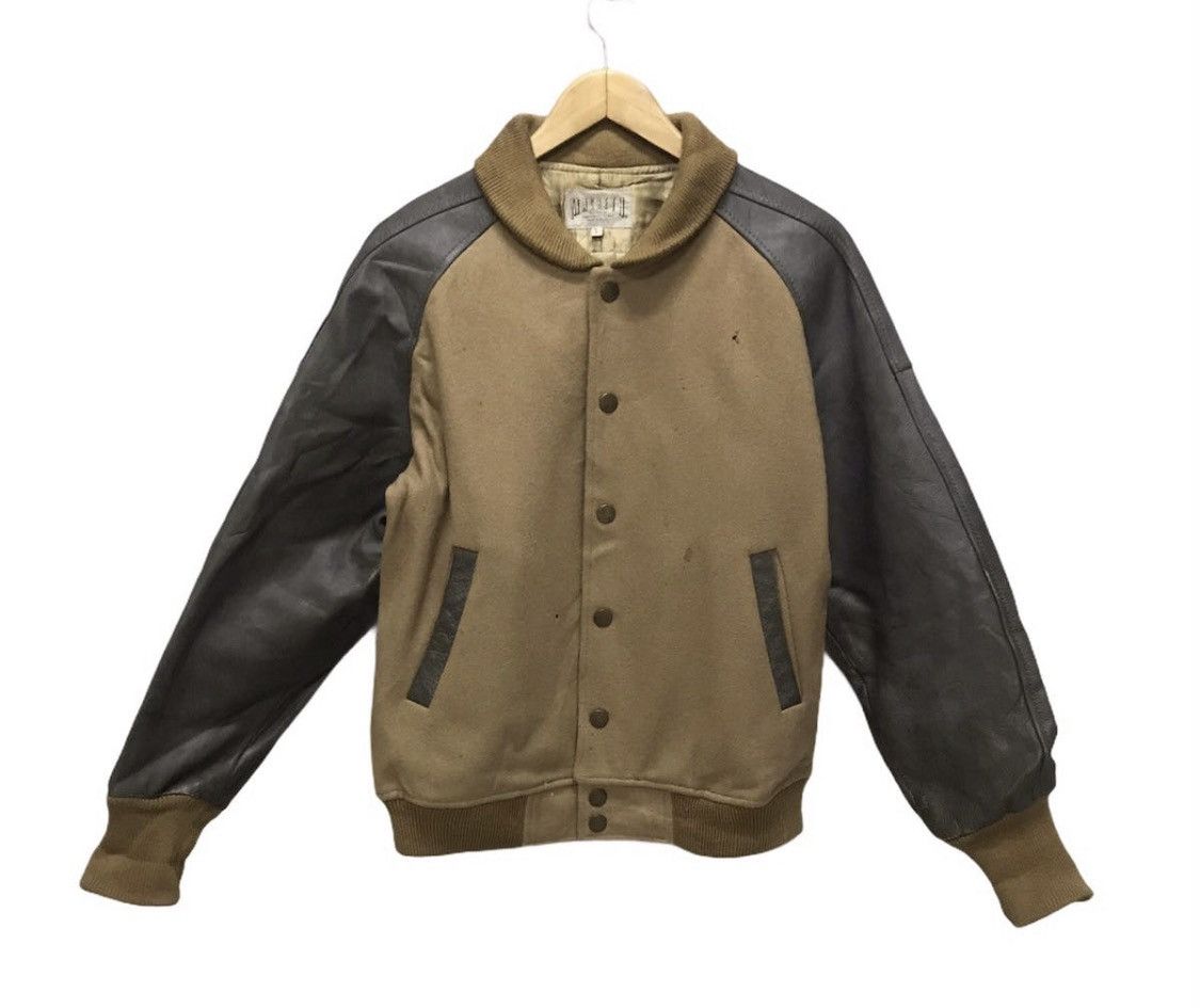 Macbeth Vintage Macbeth Aoyama varsity jacket leather sleeve Size US L / EU 52-54 / 3 - 2 Thumbnail