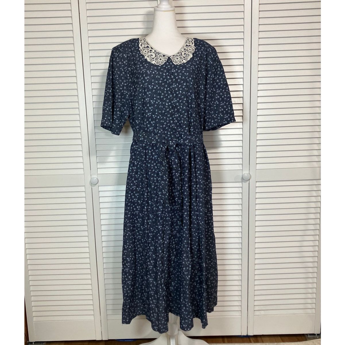 Other Take Nine Maternity Vintage Foral Lace One-Piece Pant L Size 36" / US 14 / IT 50 - 1 Thumbnail