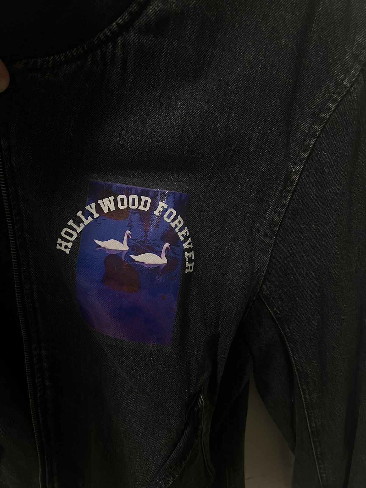 John Elliott John Elliott “Hollywood Forever” Denim Jacket Size US M / EU 48-50 / 2 - 3 Thumbnail