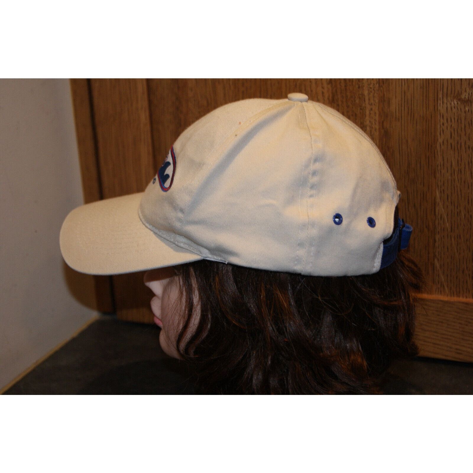 Logo Athletic VTG Chicago Cubs Strapback Hat Cap Logo Athletic Shark Tooth Size ONE SIZE - 4 Thumbnail