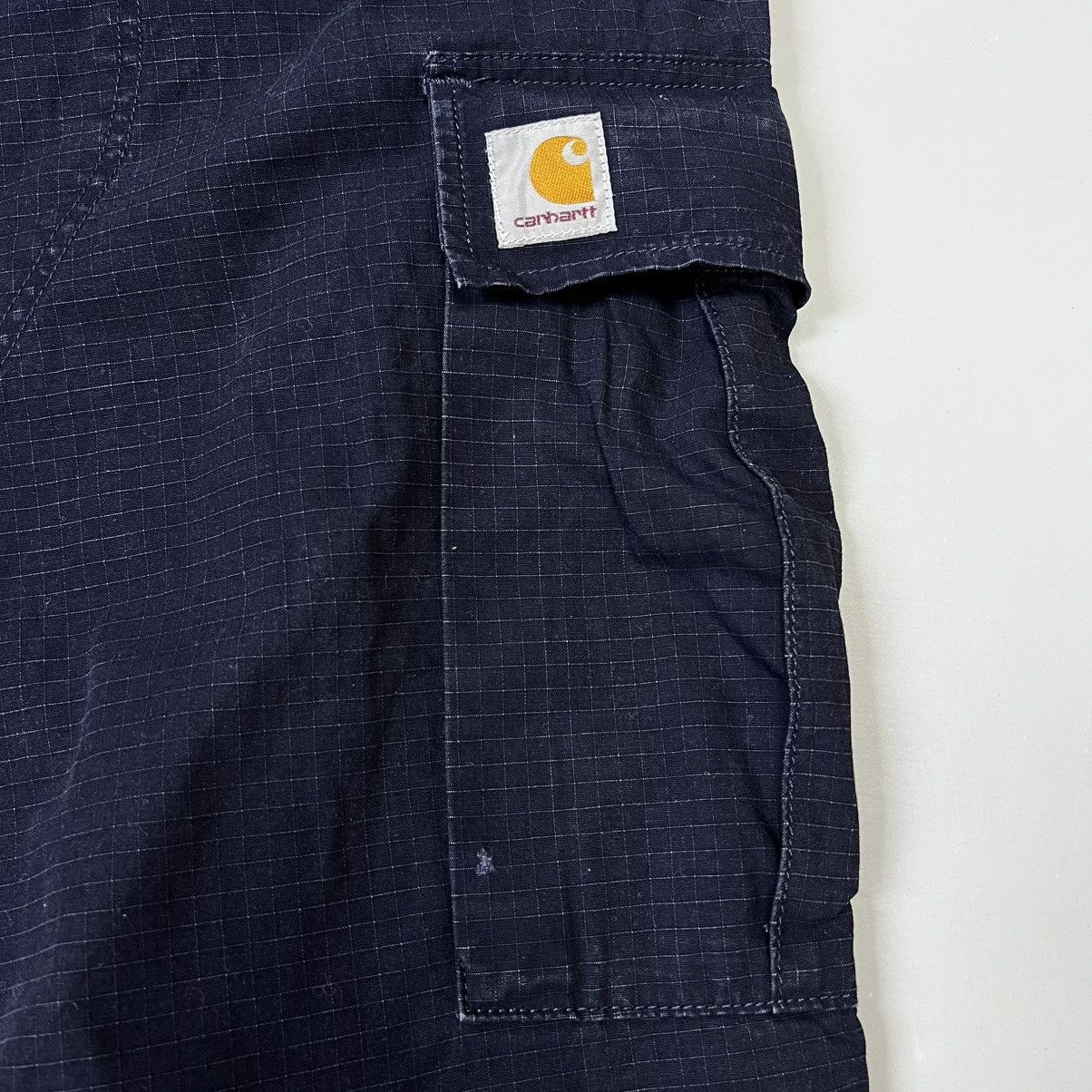 Carhartt Vintage Carhartt Cargo Pants Y2K Navy 36x32 Size US 36 / EU 52 - 4 Thumbnail