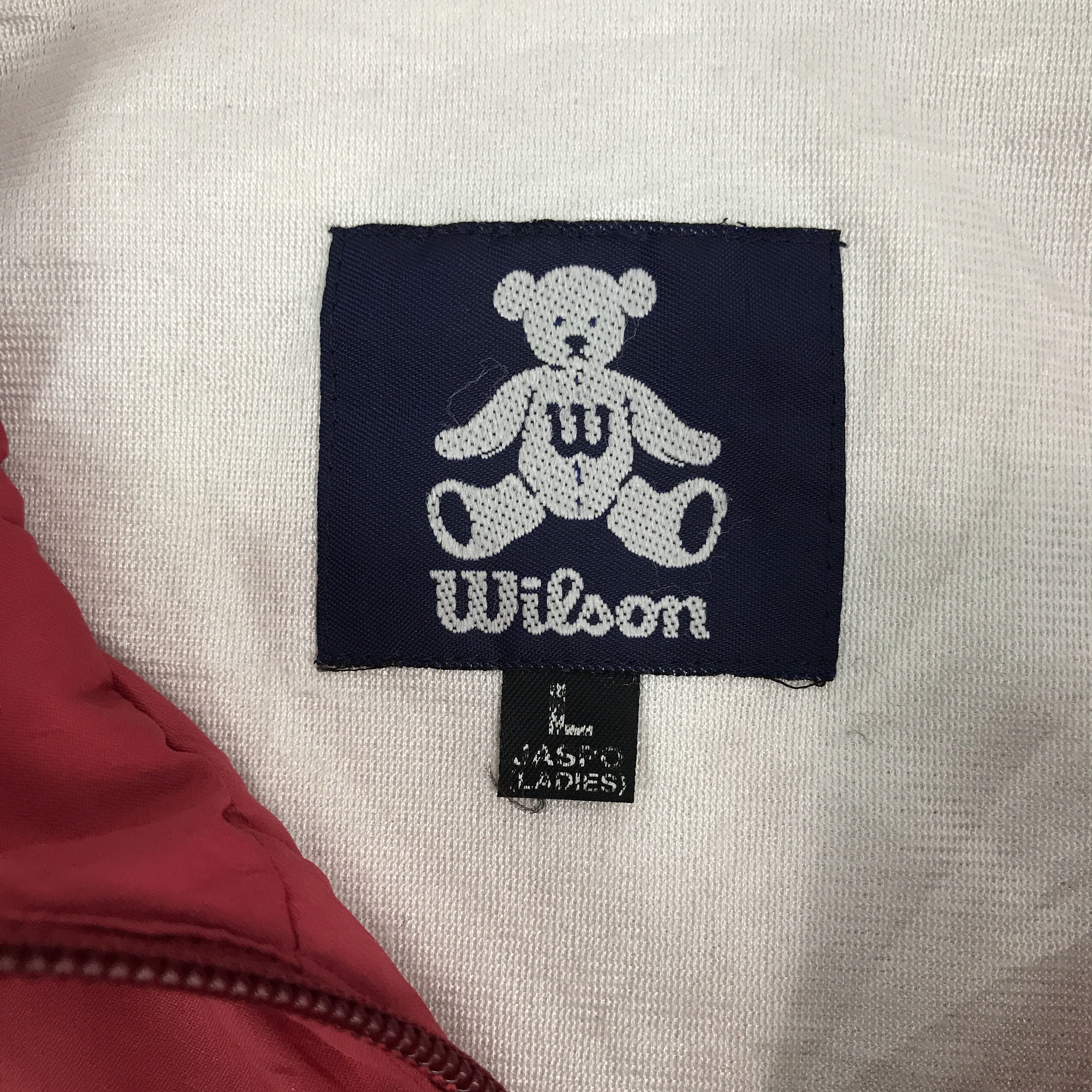 Wilson wilson Bear design logo Windbreaker jacket Size L / US 10 / IT 46 - 9 Thumbnail