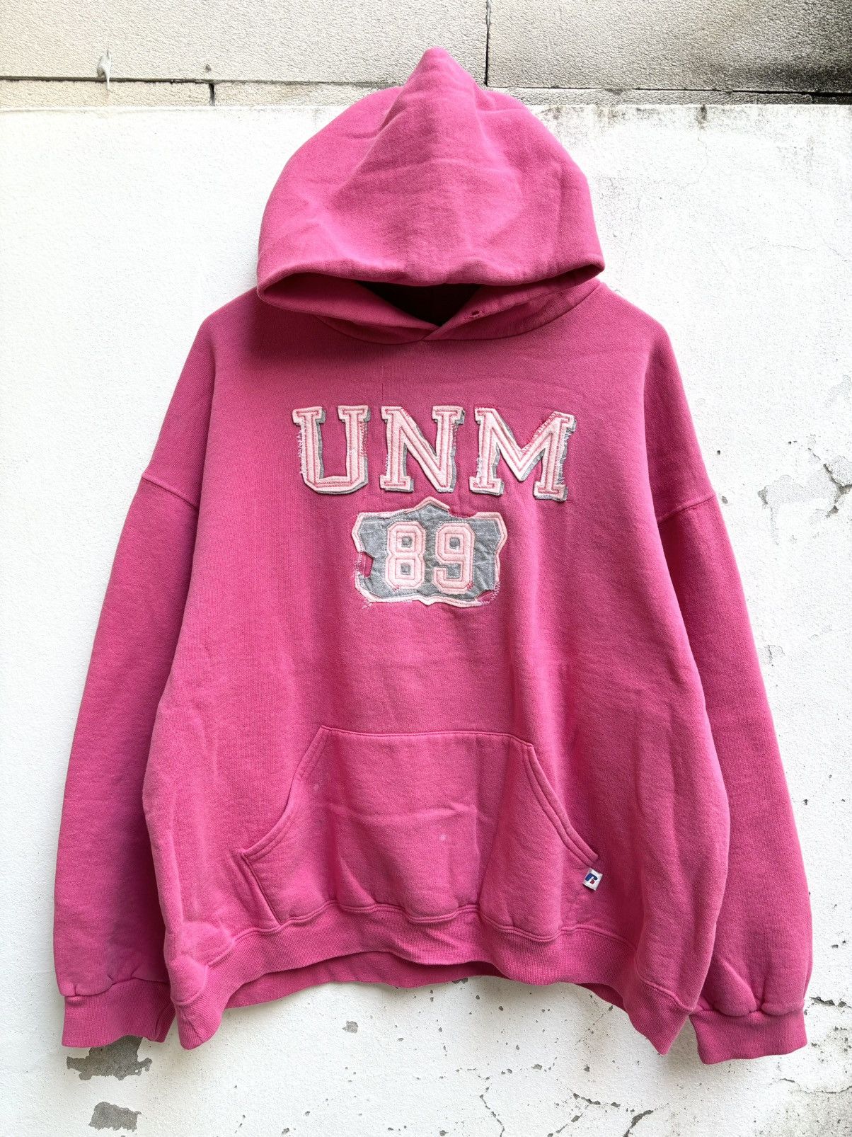 Vintage Pink Russell UMN Hoodie Size US XL / EU 56 / 4 - 1 Thumbnail