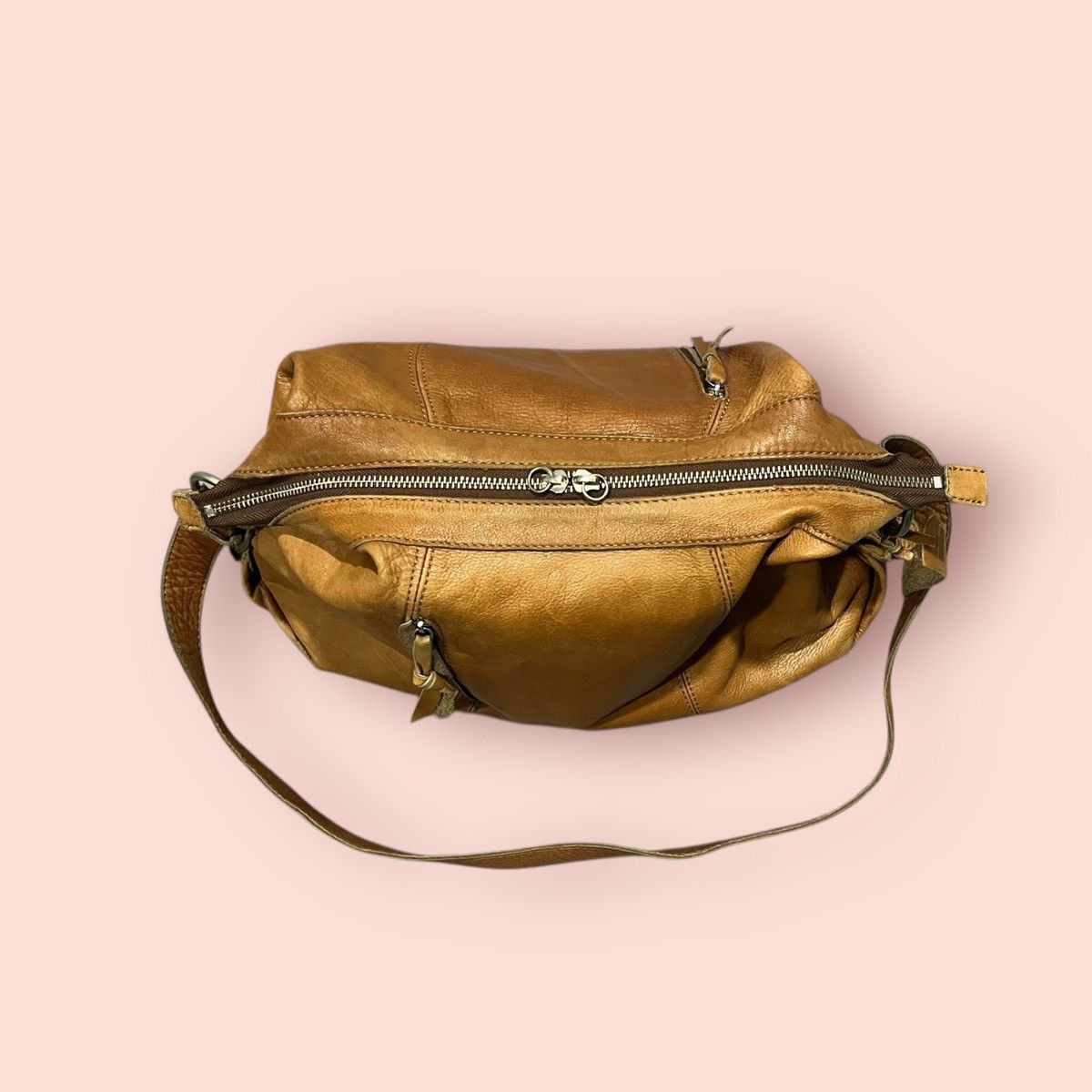 Dakota Grizzly × Japanese Brand × Leather VINTAGE DAKOTA JAPAN LEATHER CROSSBODY SHOULDER SLING BAG Size ONE SIZE - 19 Thumbnail