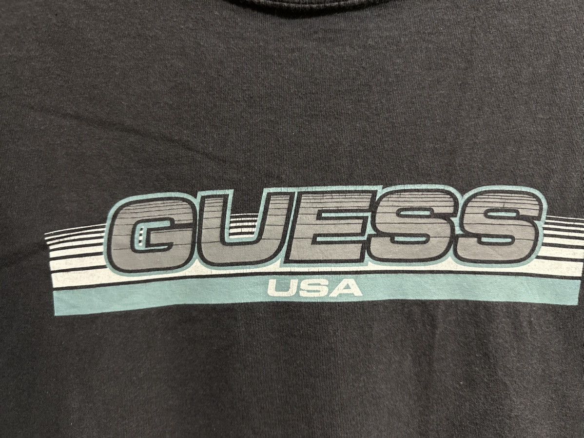 Guess Vintage Guess Usa Faded Tee Size US M / EU 48-50 / 2 - 2 Thumbnail
