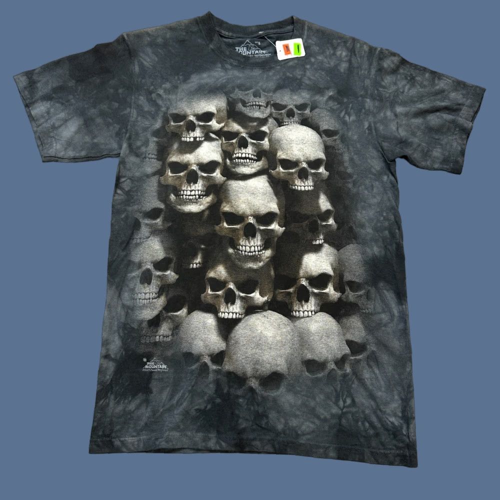 The Mountain VINTAGE The Mountain Shirt Mens Gray Small Tie Dye Skull Bones Crypt T-Shirt 1646 Size US S / EU 44-46 / 1 - 1 Thumbnail
