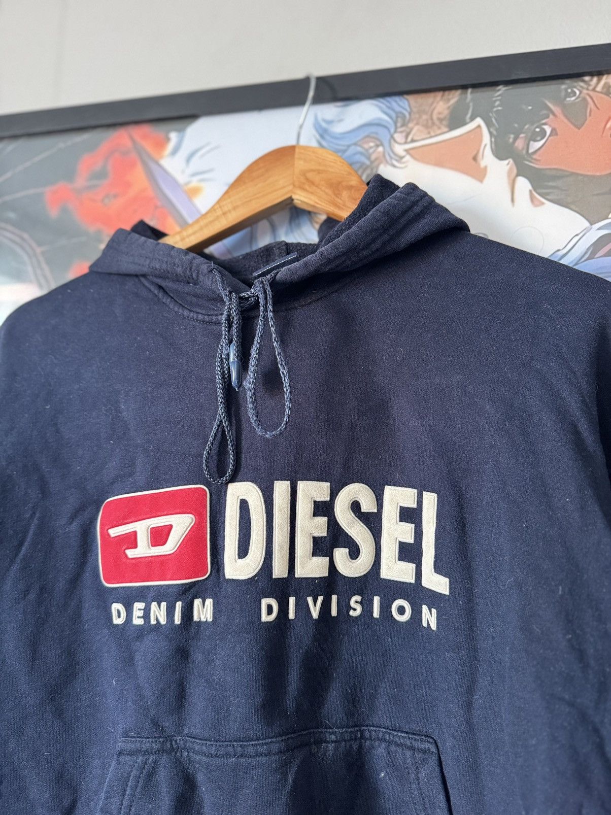 Vintage 90s Diesel Hoodie Logo