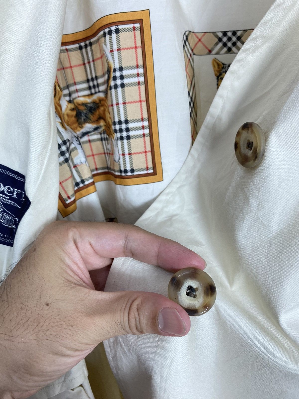 Burberry Rare‼️ Vtg Burberry’s Trench Coat Novacheck Inside England Size M / US 6-8 / IT 42-44 - 11 Thumbnail
