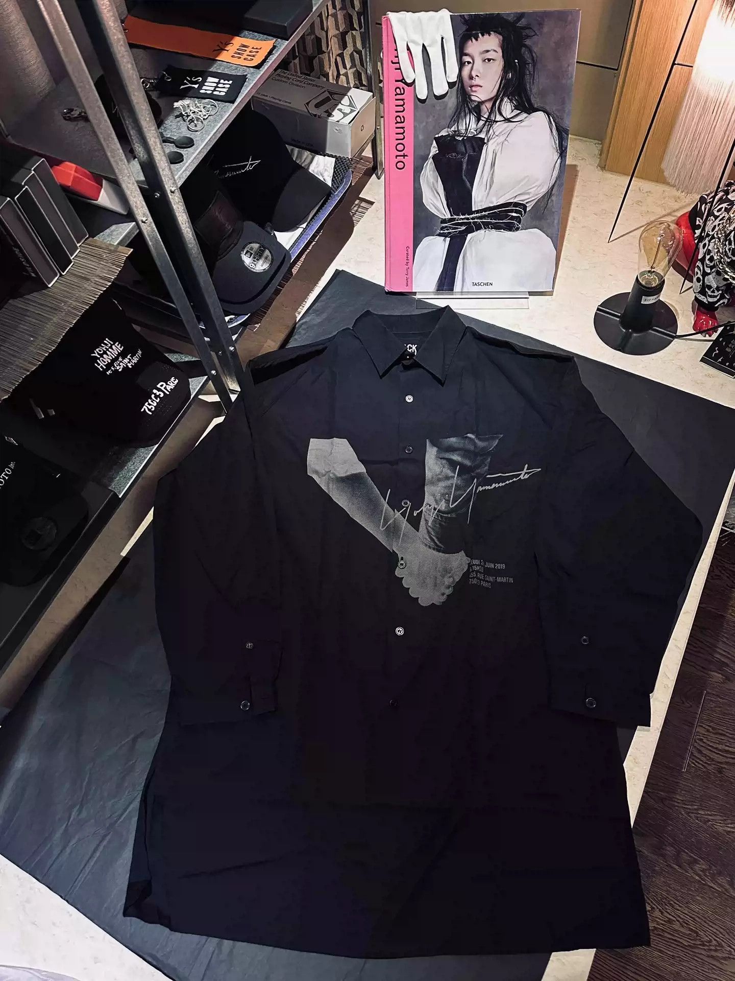 Yohji Yamamoto 20SS Holding hands Shirt-2505