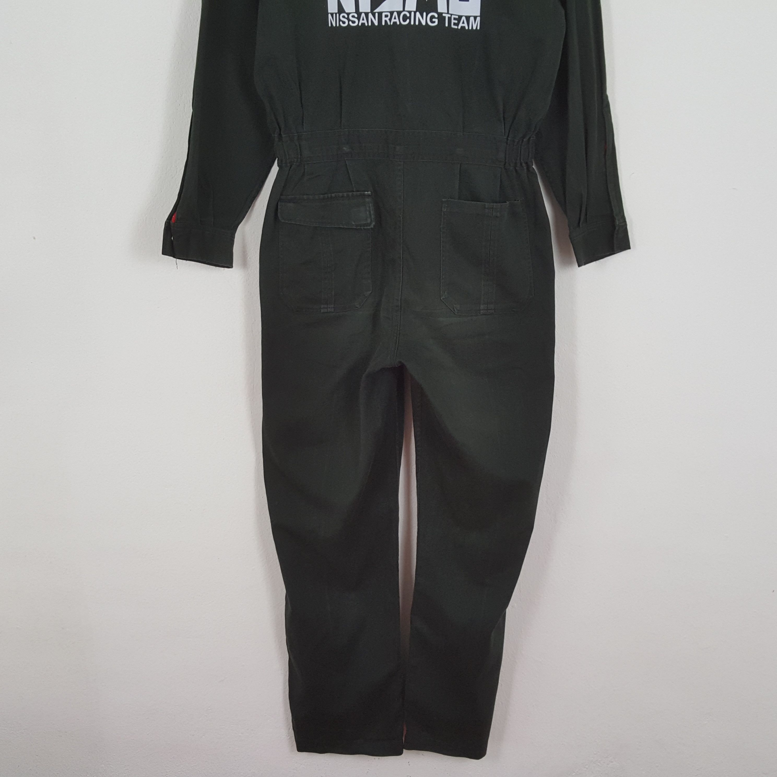 Vintage NISMO NISSAN RACING TEAM Workwear Custom Coverall Jacket Size US M / EU 48-50 / 2 - 3 Thumbnail