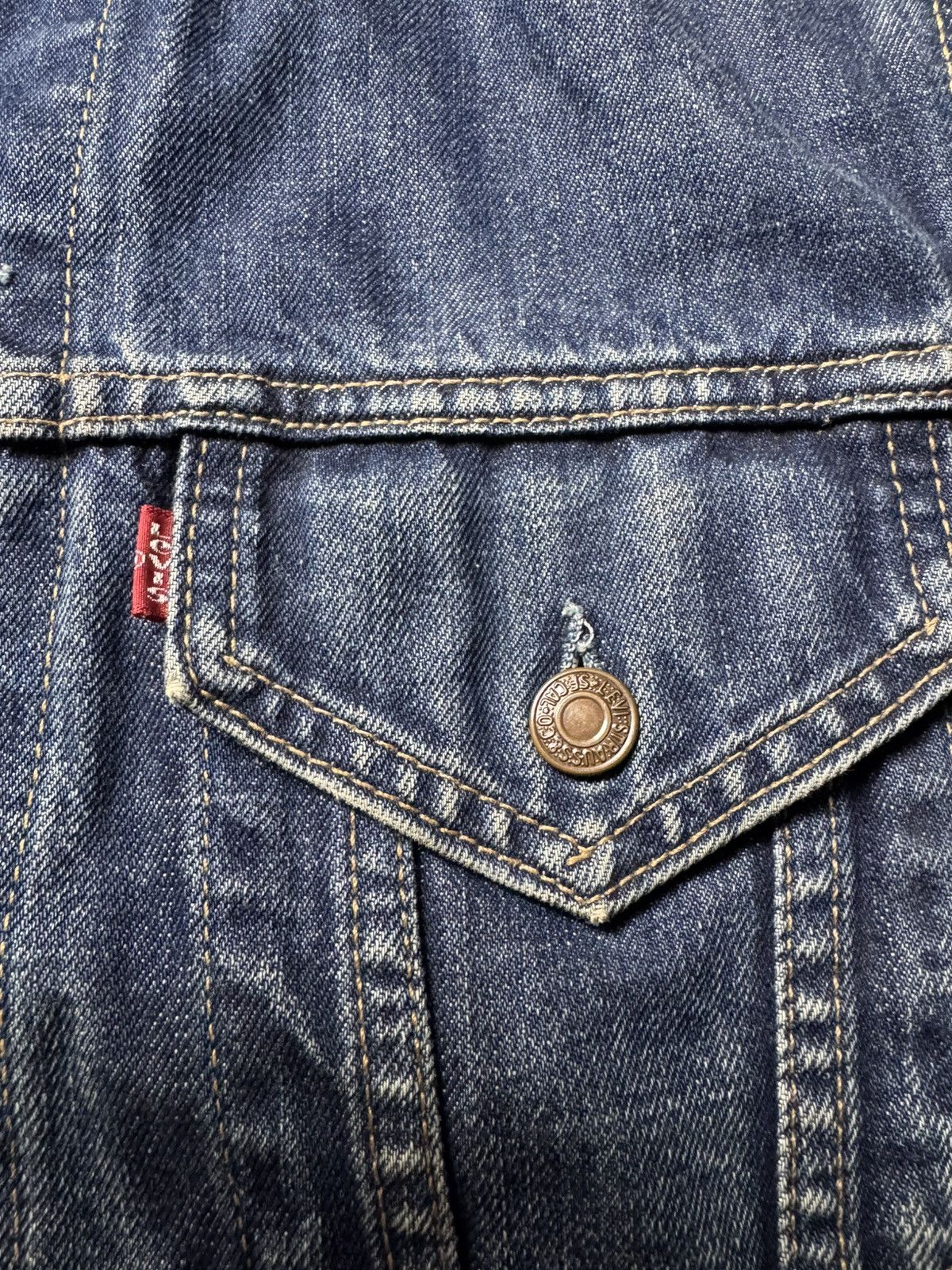 Levi's Vintage Clothing Vintage Levis Trucker Size US L / EU 52-54 / 3 - 3 Thumbnail
