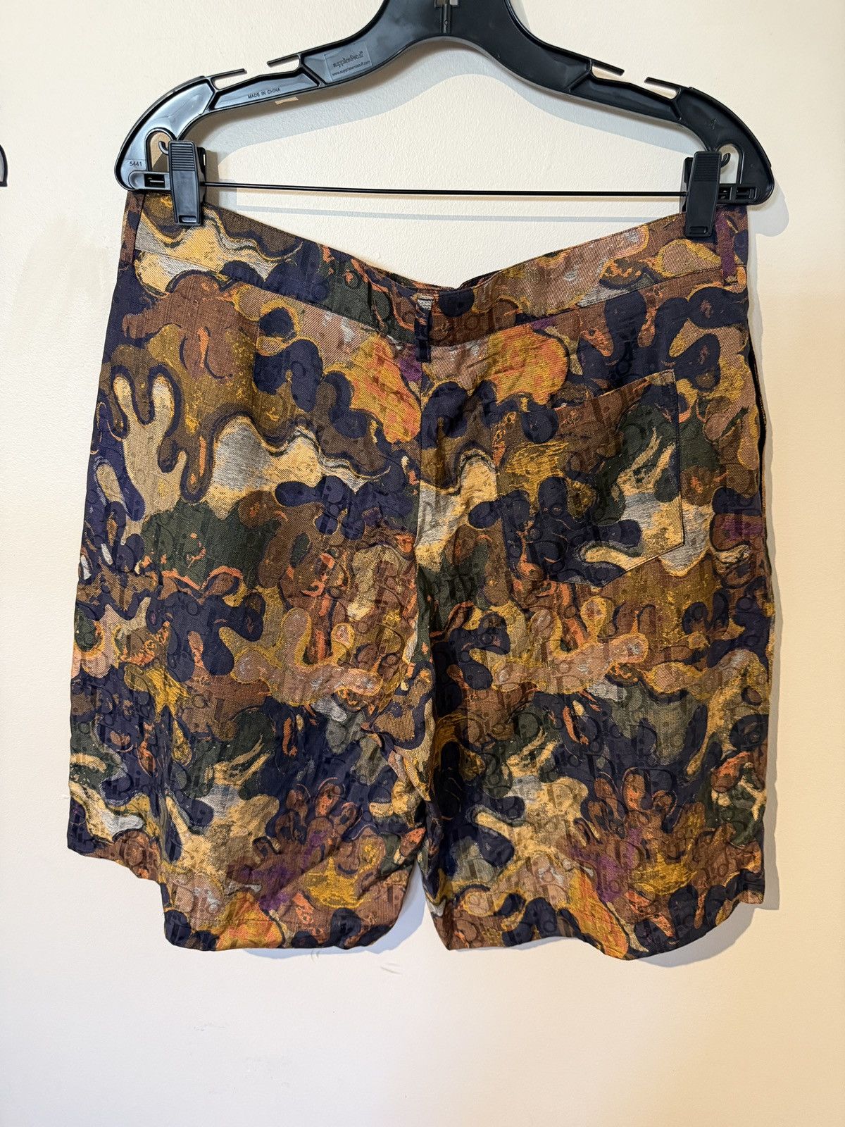 Dior Dior Oblique Camouflage Jacquard Shorts Size US 34 / EU 50 - 2 Thumbnail