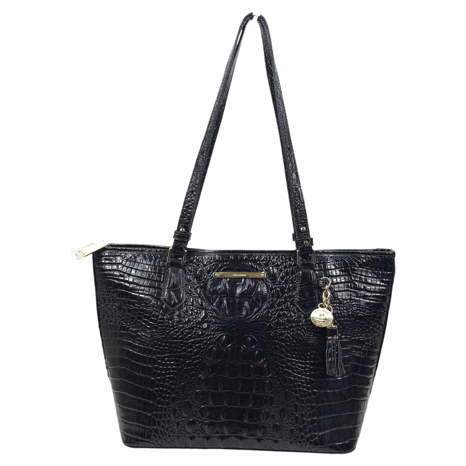 BRAHMIN Brahmin Medium Asher Melbourne Tote Bag Shoulder Bag Black Size ONE SIZE - 2 Thumbnail
