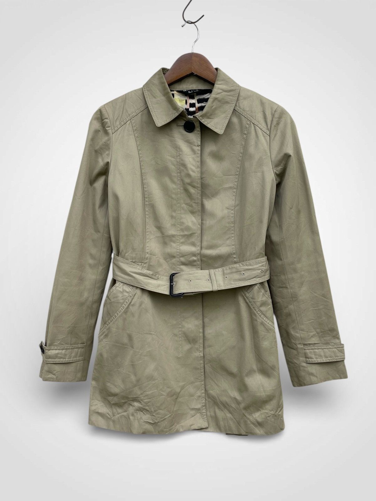Paul Smith Paul Smith Black Label Women's Single Breasted Trench Coat Size S / US 4 / IT 40 - 2 Thumbnail