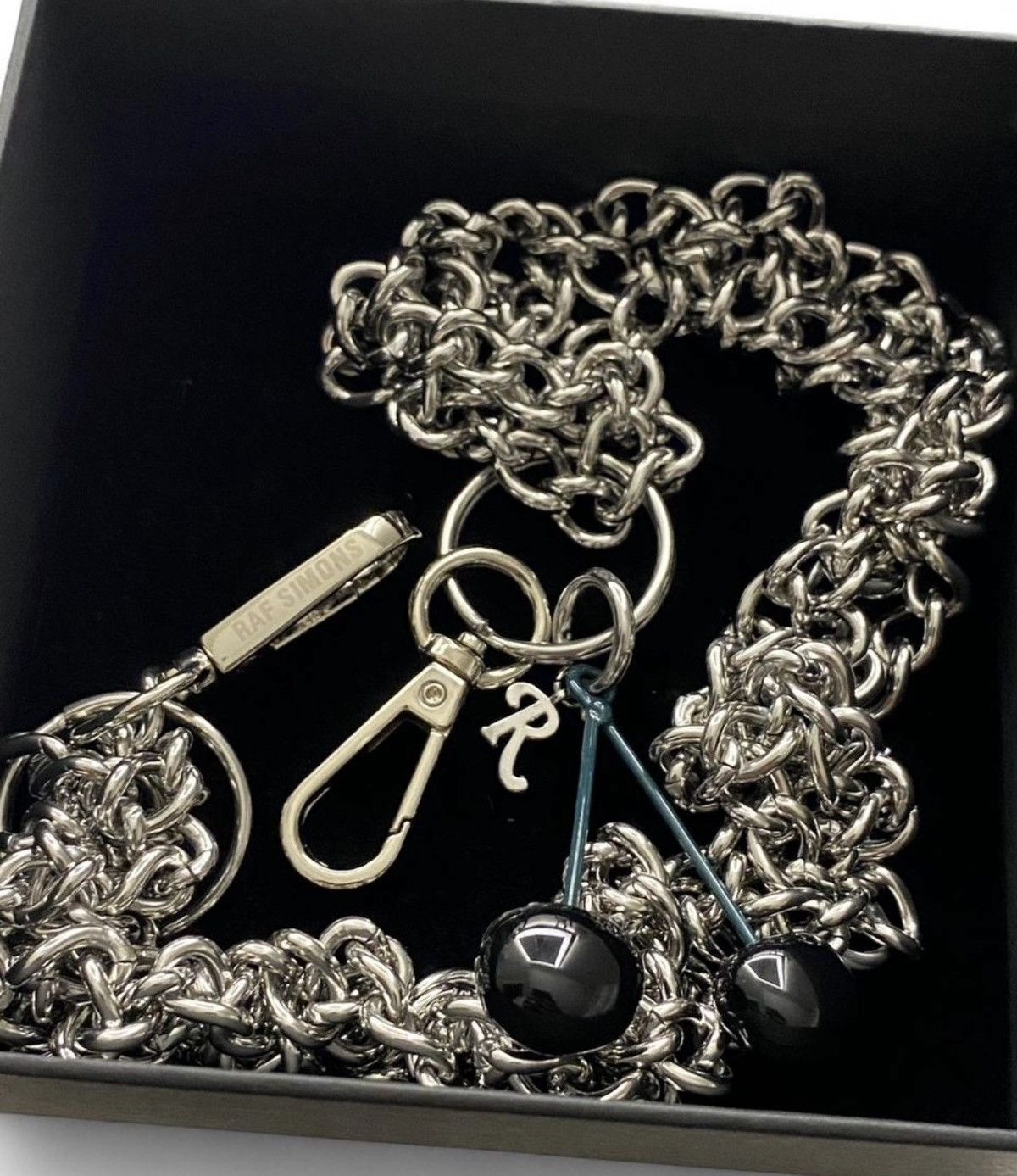 Raf Simons Raf Simons Cherry Wallet Chain Silver Size ONE SIZE - 2 Thumbnail
