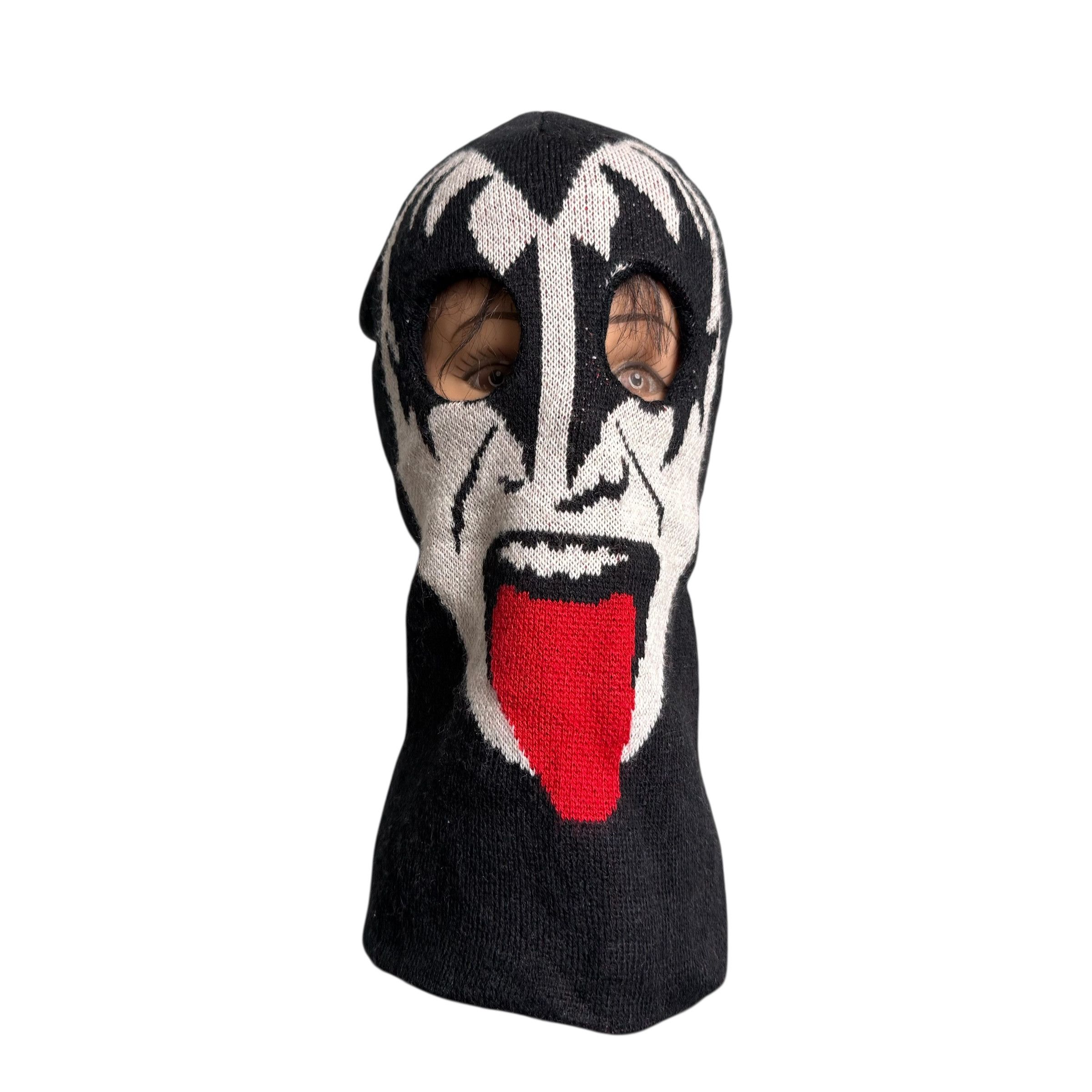 KISS 🔥RARE🔥Vintage Kiss Band OG Balaclava Mask Rare Size ONE SIZE - 2 Thumbnail