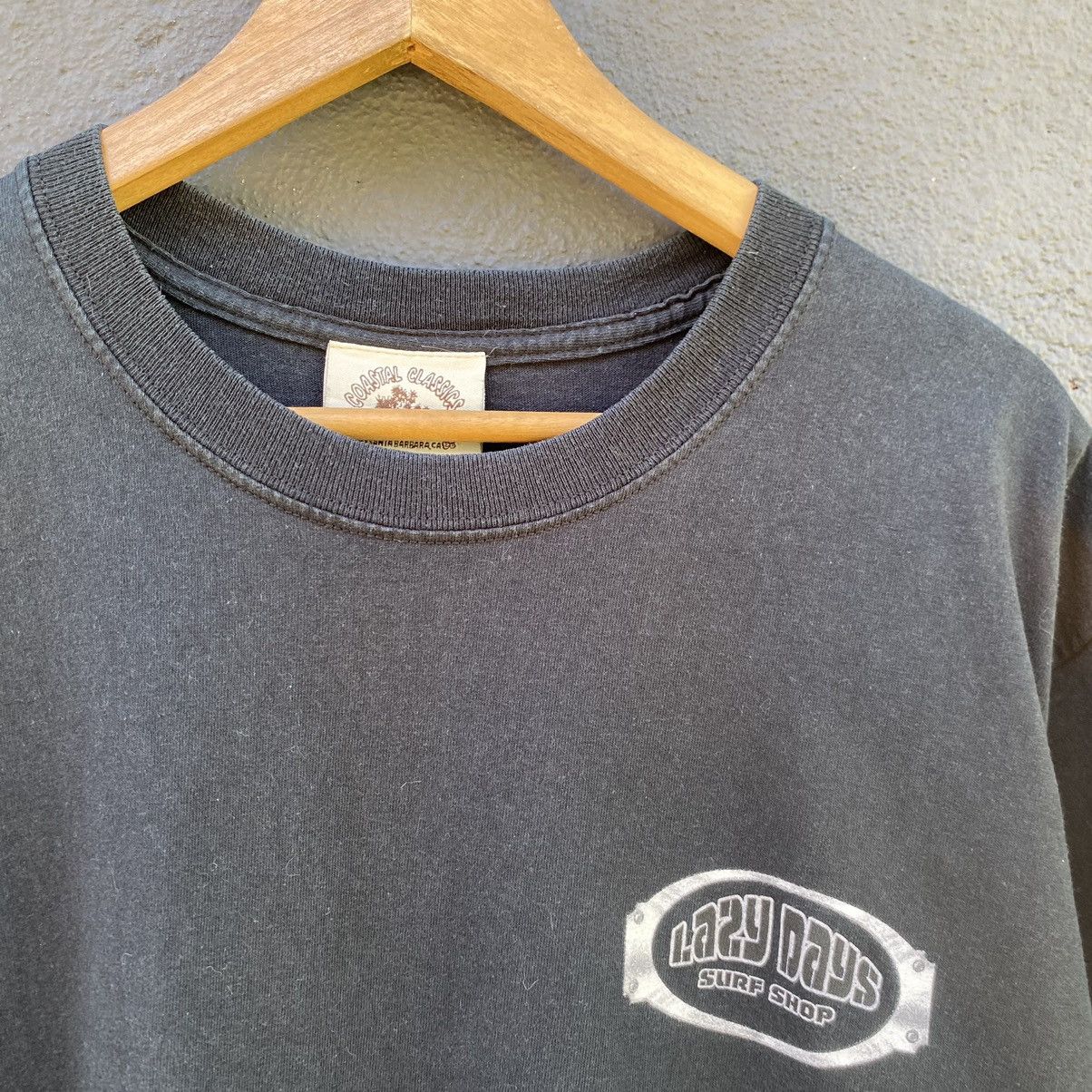 Vintage Vintage Faded Y2K Lazy Days Surf Shop ERD GRUNGE THRASHED T Size US L / EU 52-54 / 3 - 6 Thumbnail