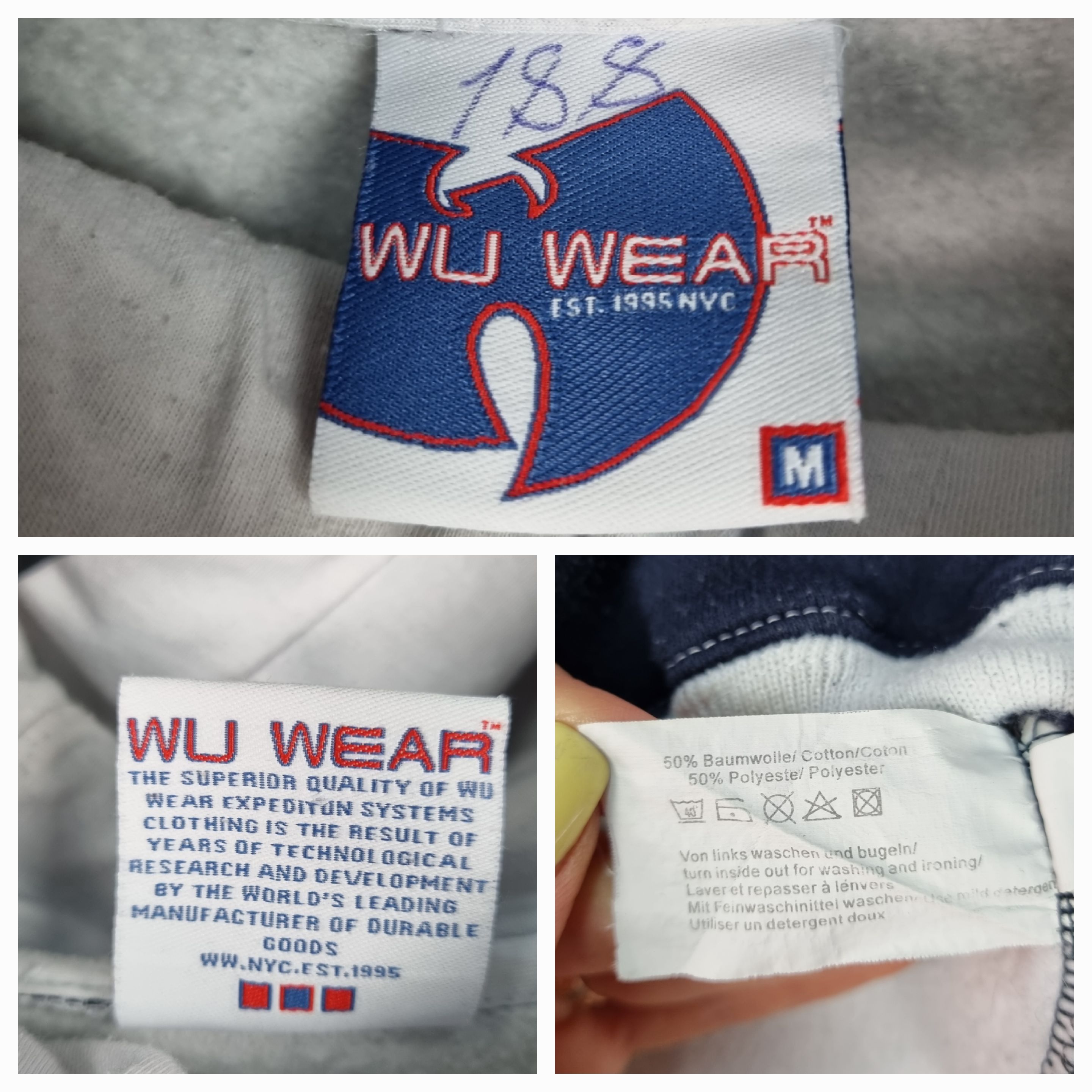 Vintage × Wu-Tang Clan Wu Wear Spellout Big Logo Hoodie Size US M / EU 48-50 / 2 - 11 Thumbnail