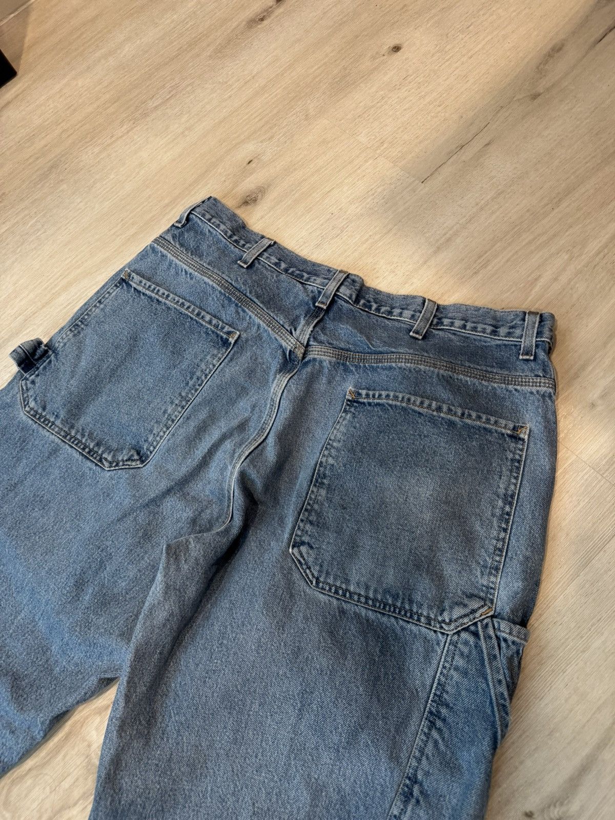 Calvin Klein Blue denim Calvin Klein worker jeans. Tagged 36x32 Size US 36 / EU 52 - 4 Thumbnail