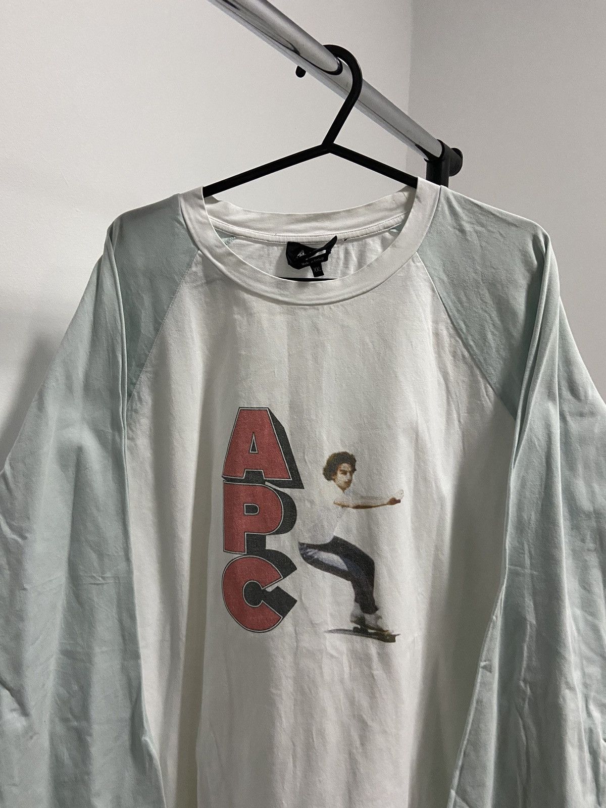 A.P.C. × Vintage A.P.C. Longsleeve big logo skateboarding vintage Size US XXL / EU 58 / 5 - 2 Thumbnail