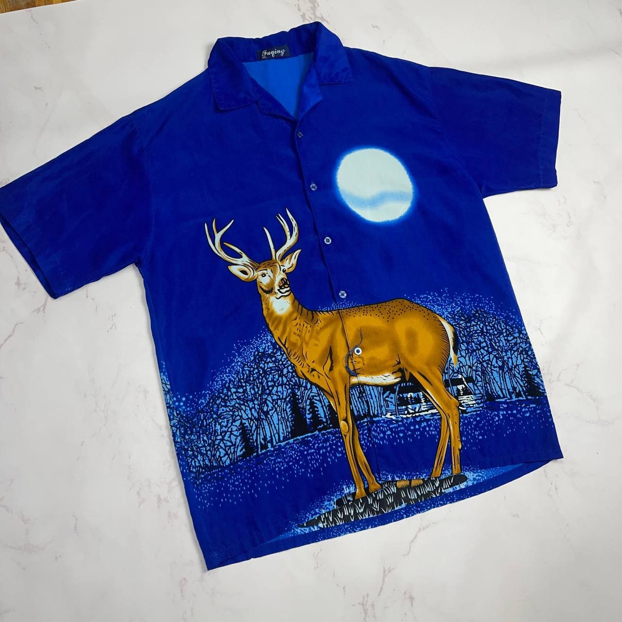 Vintage Graphic Deer Vintage Shirt Animal Short sleeve Size XXL Size US XXL / EU 58 / 5 - 2 Thumbnail