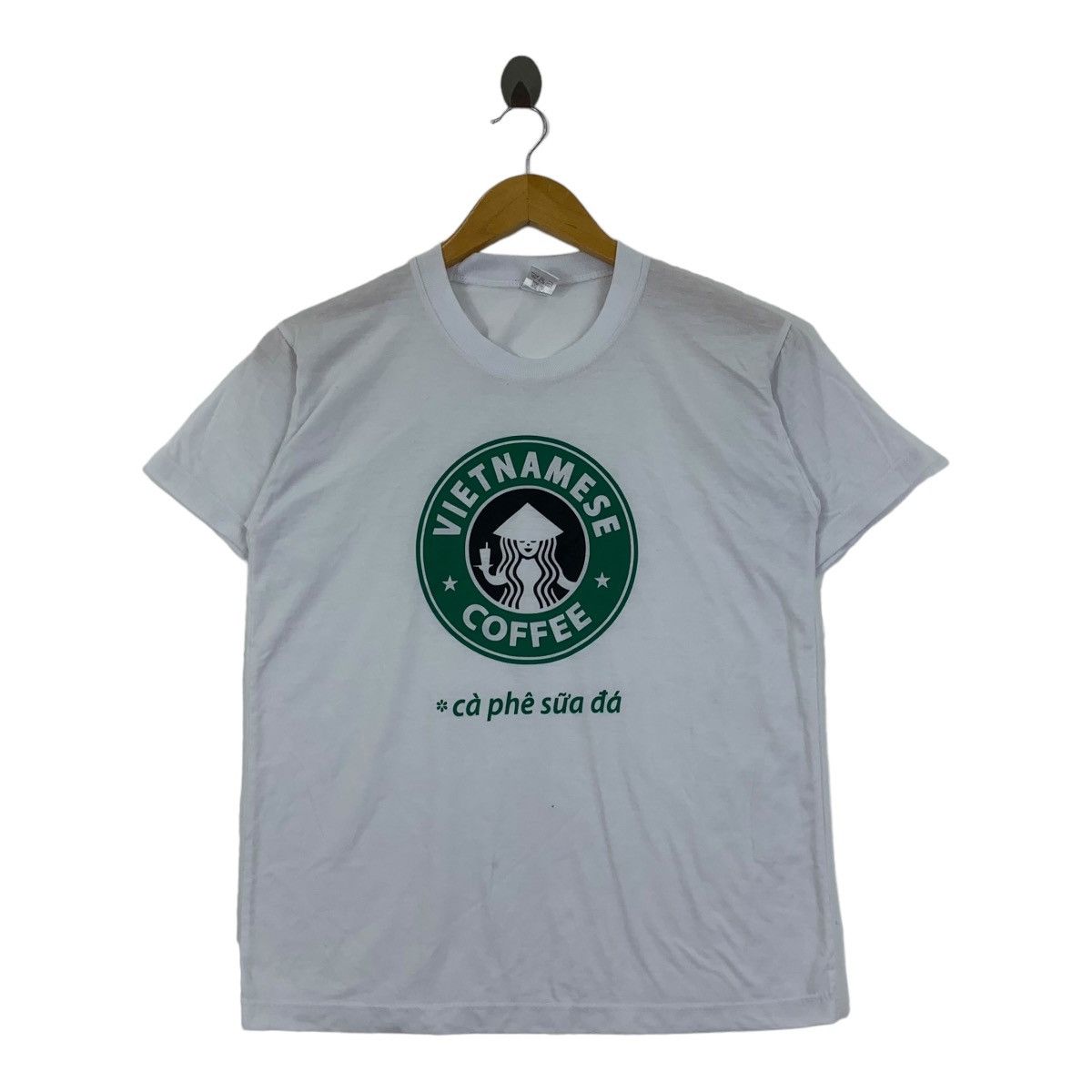 Vintage Vintage VIETNAMESE COFFEE Ca Phe Sua Da Tee Shirt Size S / US 4 / IT 40 - 1 Thumbnail