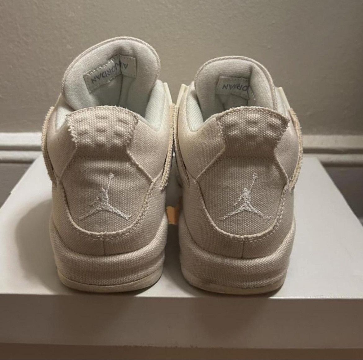 Jordan Brand Air Jordan 4 Retro “Blank Canvas” US Size Womens 7.5 Size US 7.5 / IT 37.5 - 4 Thumbnail