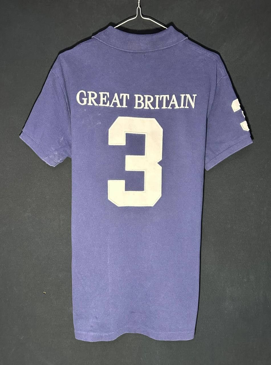 Polo Ralph Lauren Polo Ralph Lauren Great Britain polo shirt short sleeve blue Size US M / EU 48-50 / 2 - 2 Thumbnail