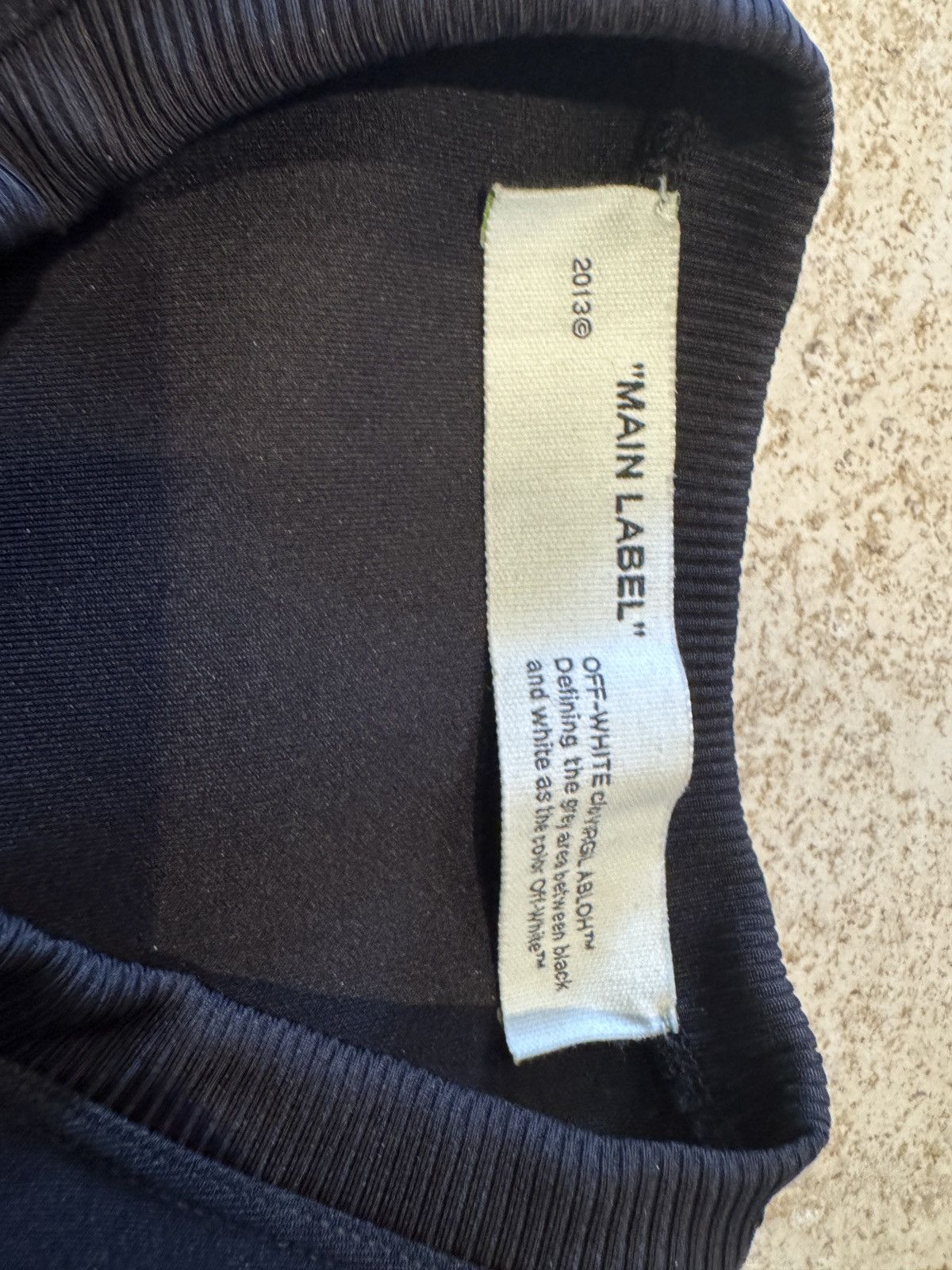 Off-White Off-White Tiny Black Tee Size S / US 4 / IT 40 - 2 Thumbnail