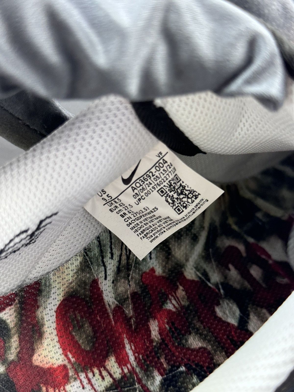 Nike AIR FORCE 1 ‘07 x PEACEMINUSONE G-DRAGON PARA NOISE SNEAKERS Size US 9.5 / EU 42-43 - 15 Thumbnail