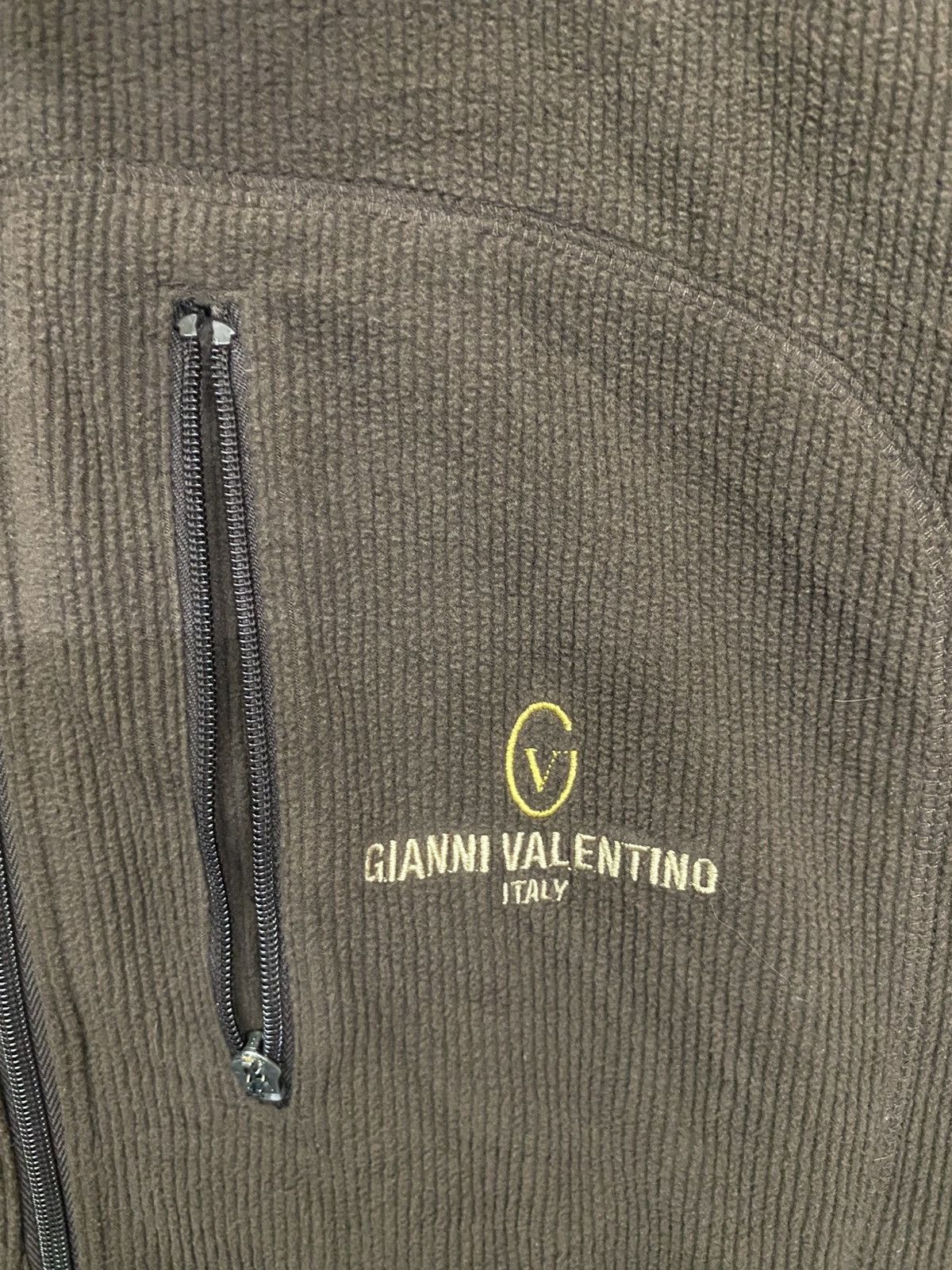 Gianni Valentino Gianni Valentino Small Logo Embroidery Corduroy Jacket Size US M / EU 48-50 / 2 - 6 Thumbnail