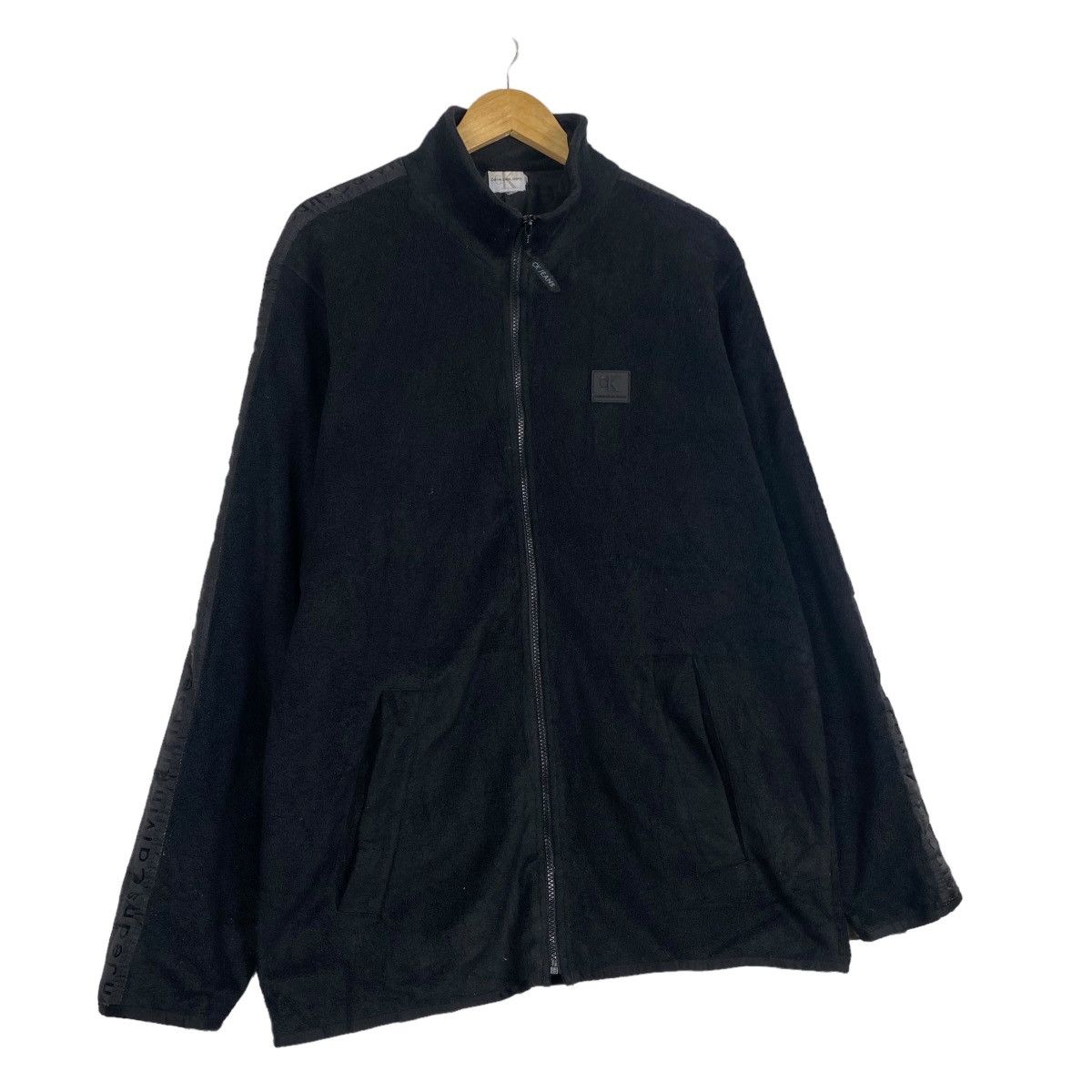 Calvin Klein × Japanese Brand DKNY fleece zipper jacket Size US M / EU 48-50 / 2 - 3 Thumbnail