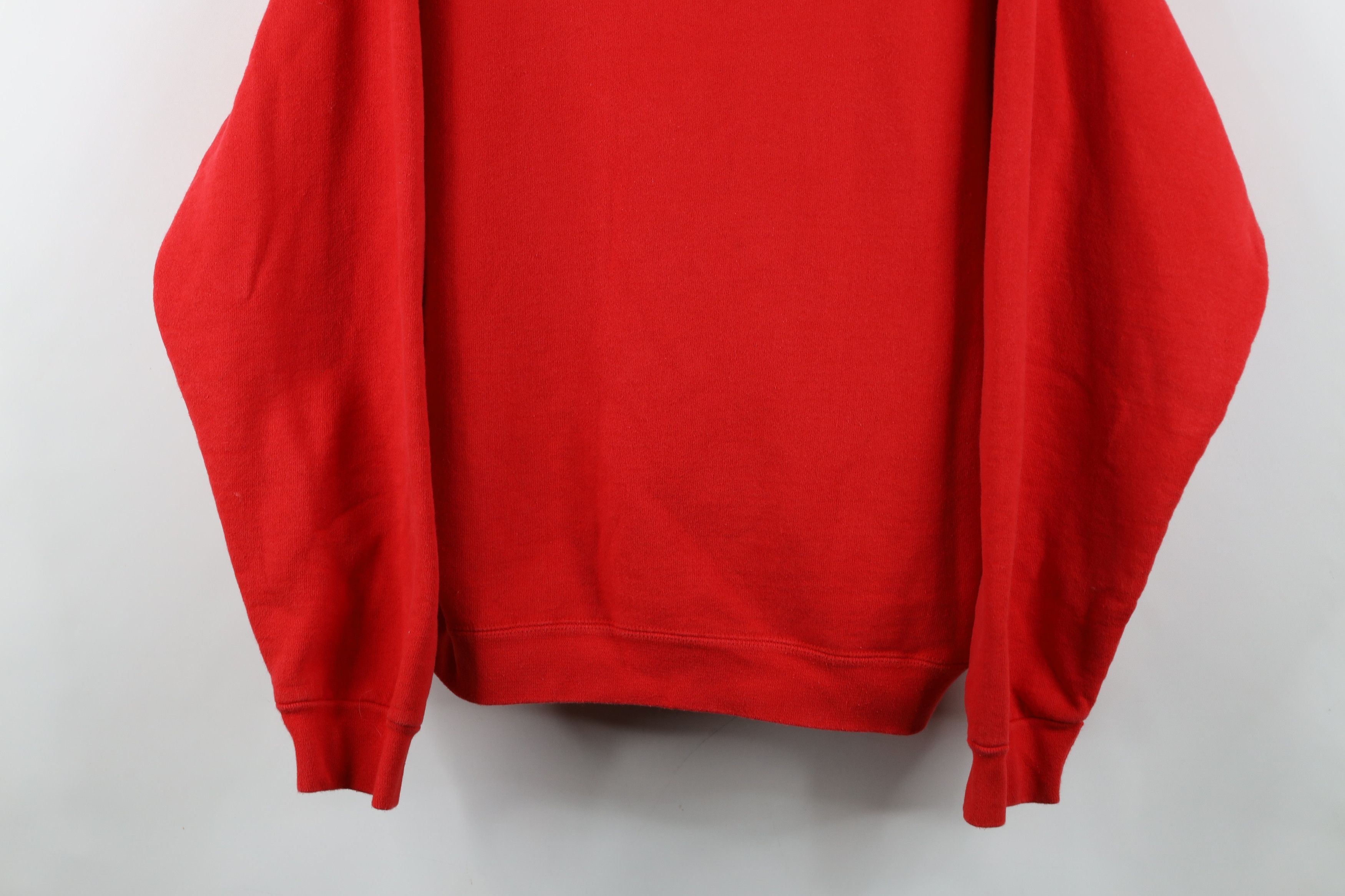 Vintage Vintage 90s Heavyweight Newport Rhode Island Sweatshirt Red Size US L / EU 52-54 / 3 - 3 Thumbnail