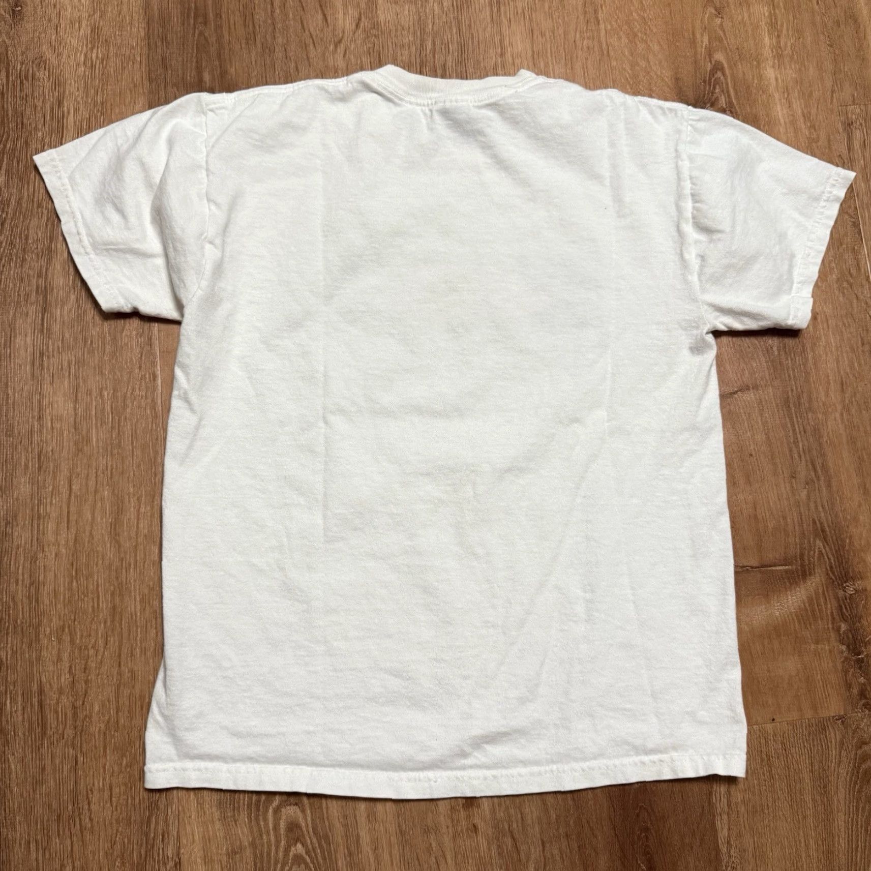 Jerzees VINTAGE Jerzees Heavyweight T-Shirt White Mens M Jesus God 90s Shirt Regular Short Sleeve Crew Neck Clothing Size US M / EU 48-50 / 2 - 2 Thumbnail
