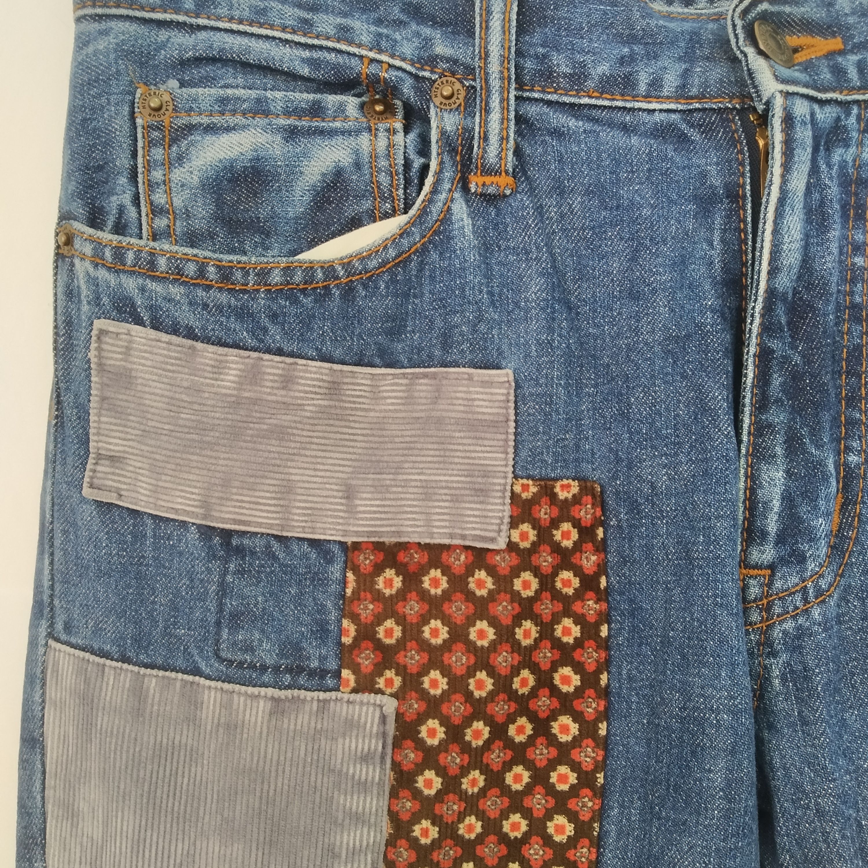 Hysteric Glamour Vintage Hysteric Glamour Japan Patchwork Inspired Kapital Size US 31 - 6 Thumbnail
