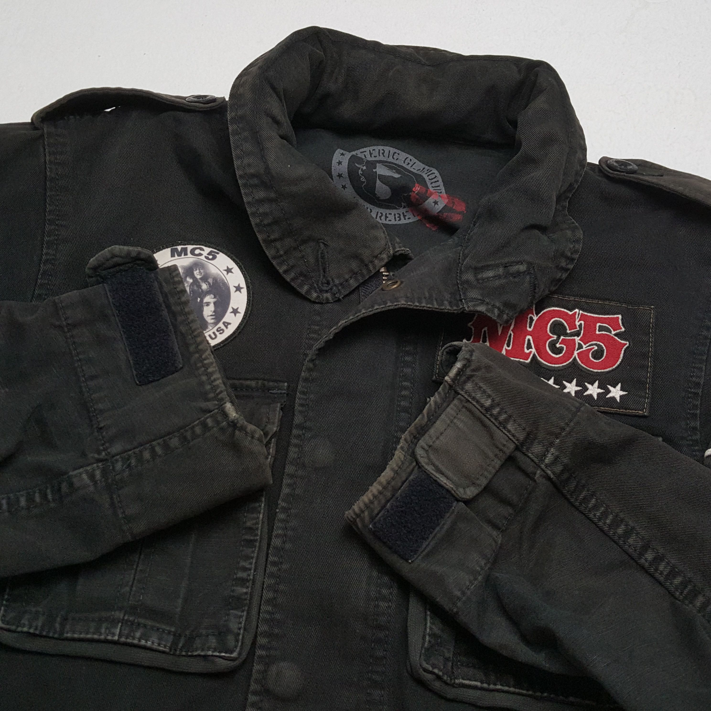 Hysteric Glamour HYSTERIC GLAMOUR X MC5 Rock Band Custom Art Jacket Size US S / EU 44-46 / 1 - 9 Thumbnail
