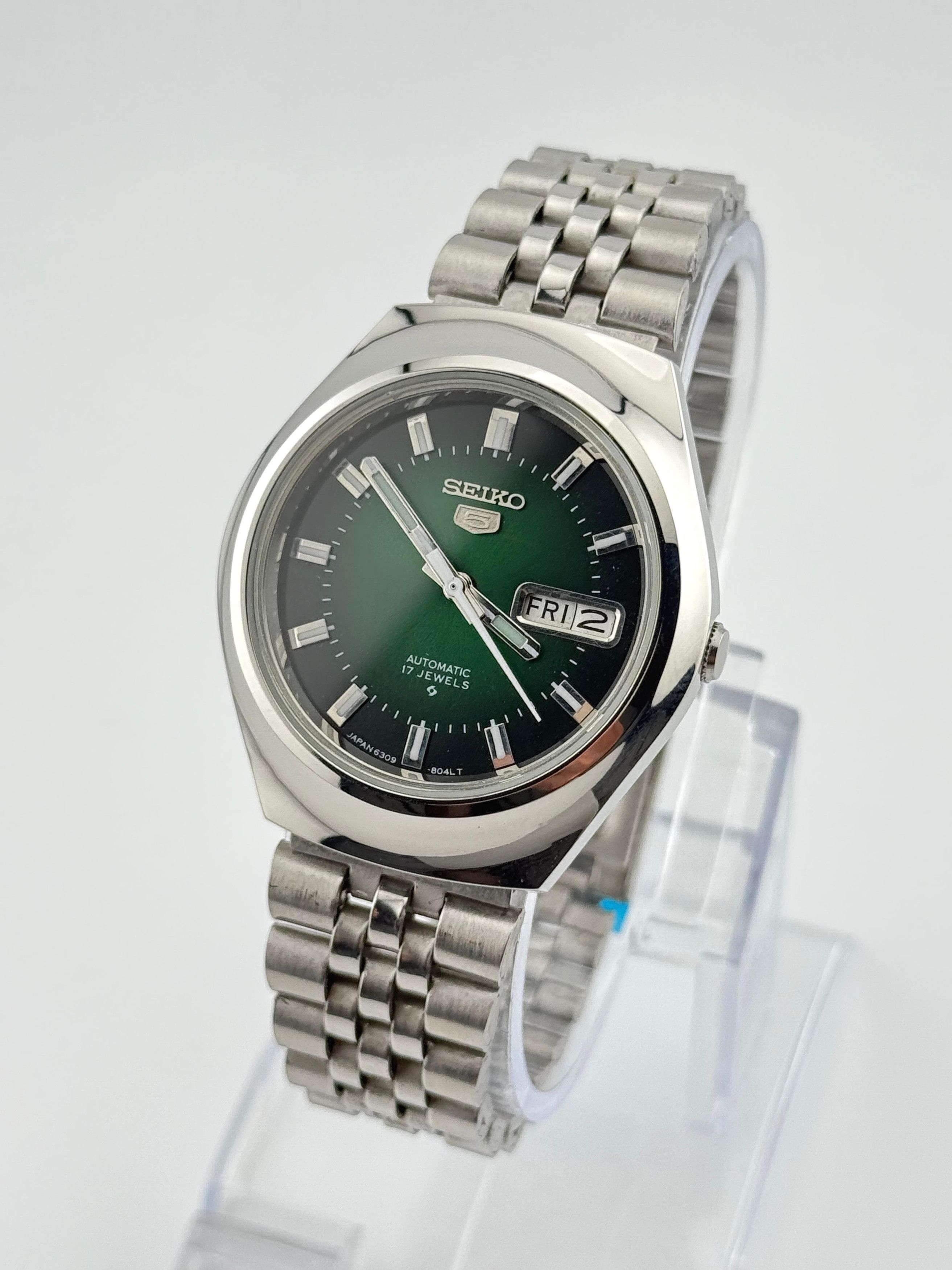 Seiko Elegant Seiko 5 Men's Wrist Watch Size 36 - 2 Thumbnail