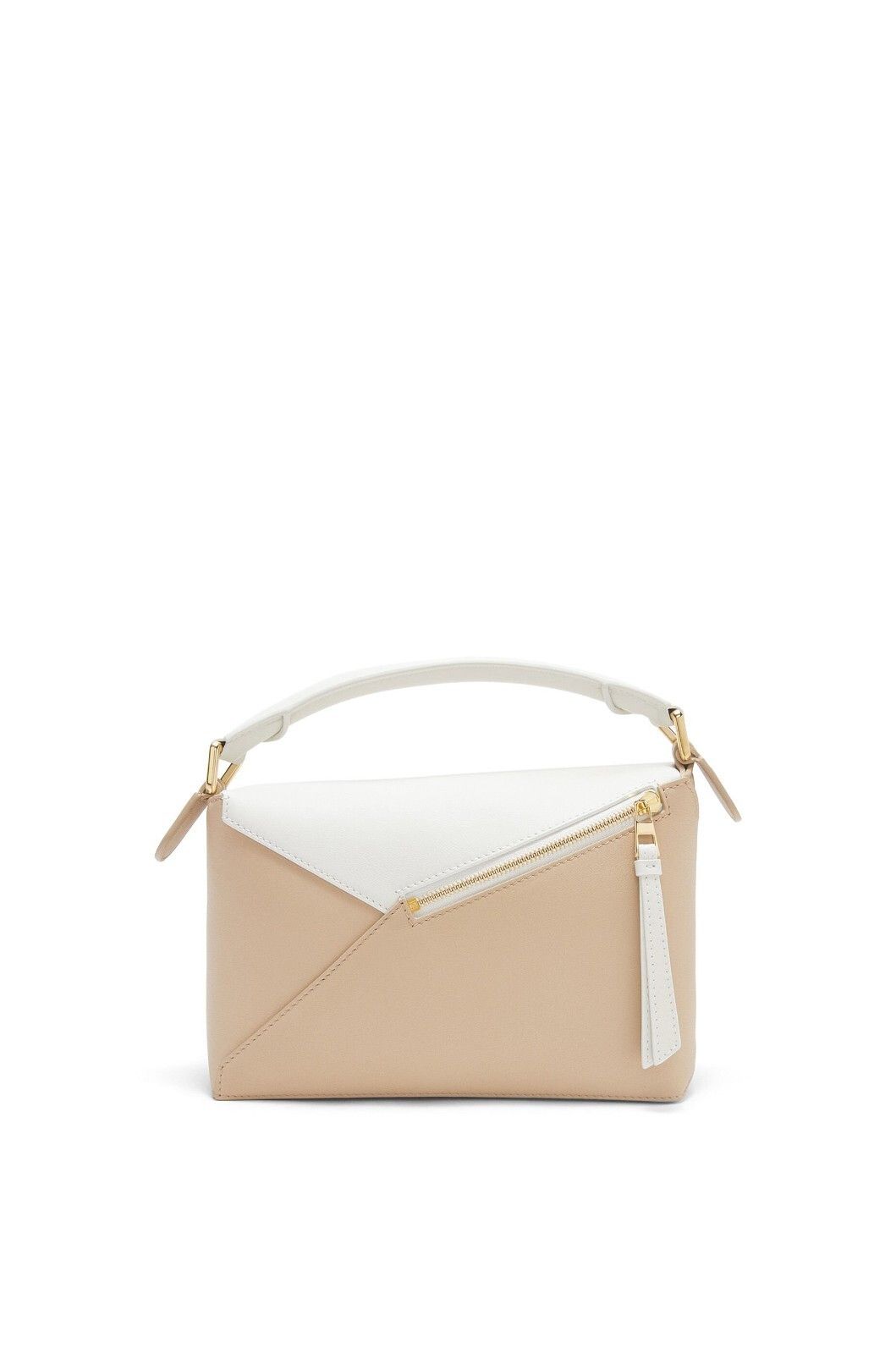 Loewe LOEWE Puzzle Small Soft White Leather Handbag $3650 New Size ONE SIZE - 4 Thumbnail