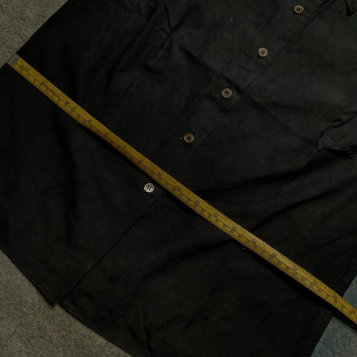 Designer × Japanese Brand × agnes b. Agnes B Oxford Shirt Black Crop Size XS / US 0-2 / IT 36-38 - 13 Thumbnail