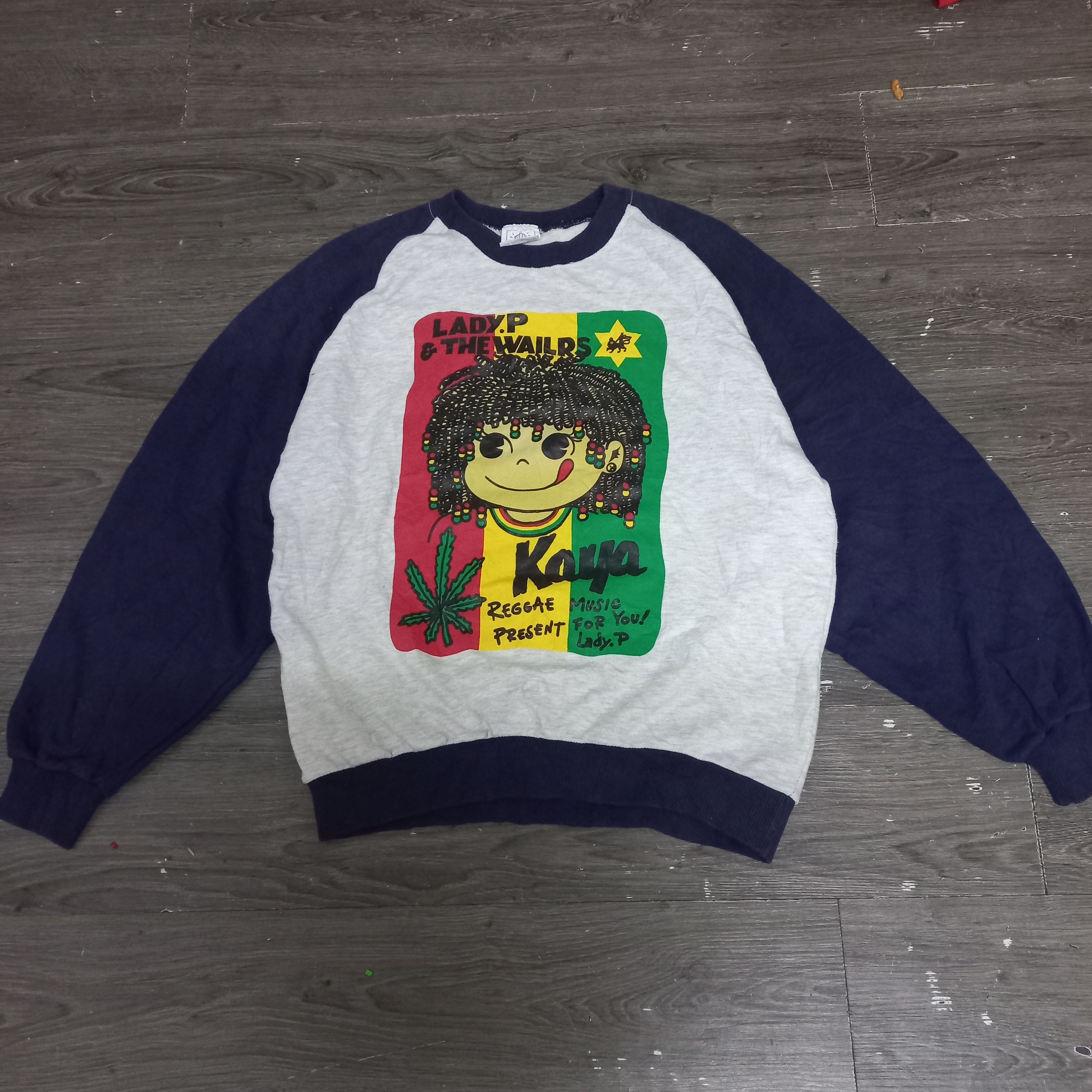 Band Tees × Vintage Vintage lady.p & the wailrs reggae band sweatshirt Size US M / EU 48-50 / 2 - 1 Thumbnail