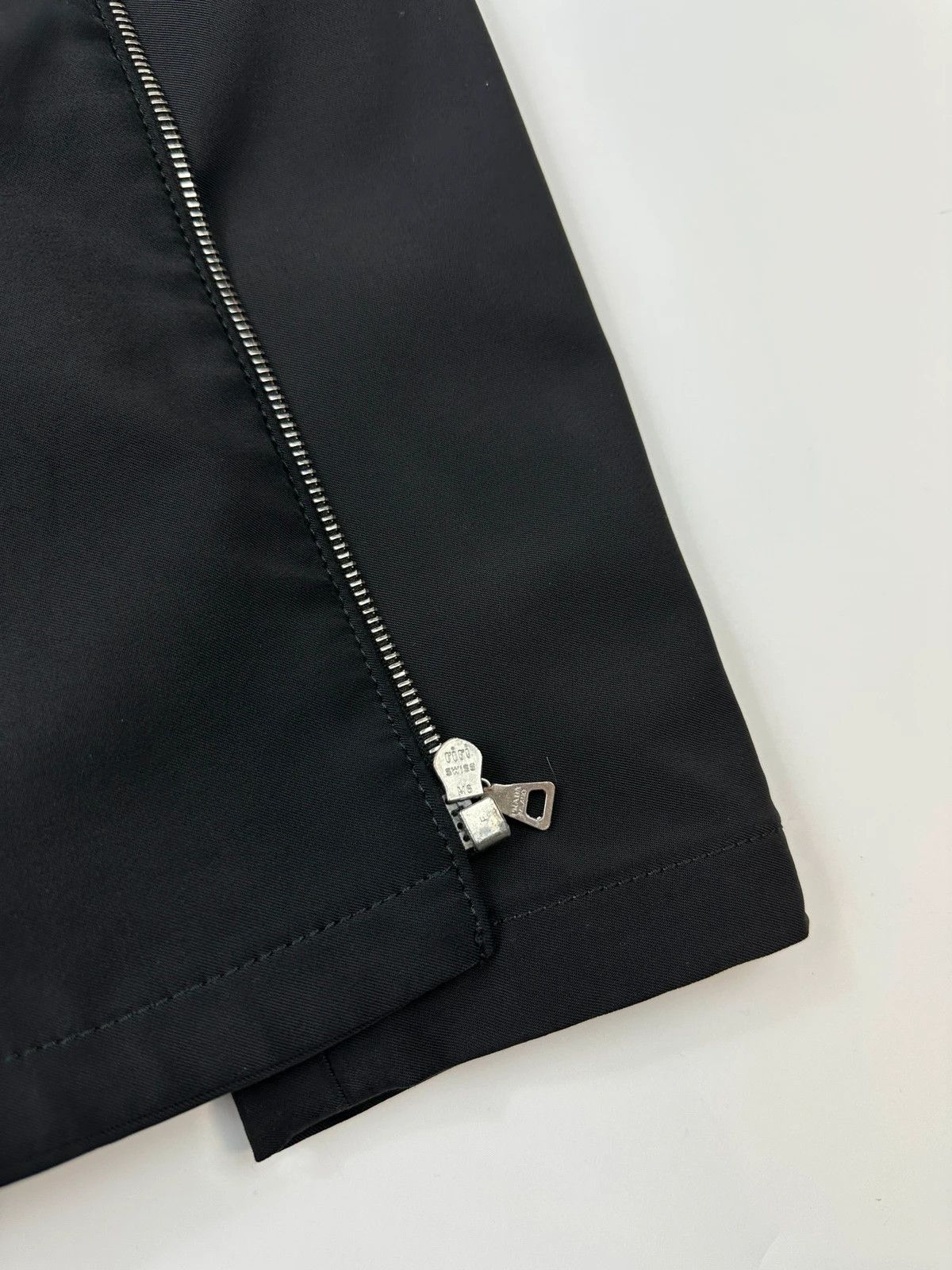 Prada Prada Milano SS1997 Black Nylon Tailored Jacket Size M / US 6-8 / IT 42-44 - 11 Thumbnail