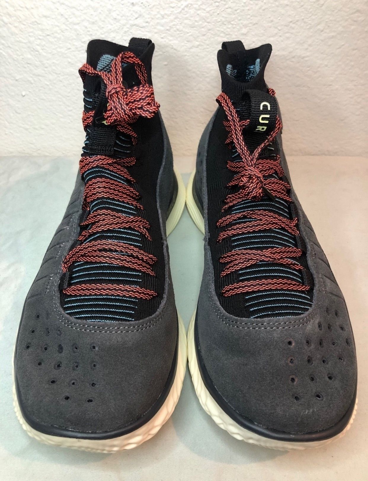 Under Armour × Vintage Steph Curry 4 FloTro Under Armour Basketball Shoe Men Size 7 Size US 7 / EU 40 - 2 Thumbnail