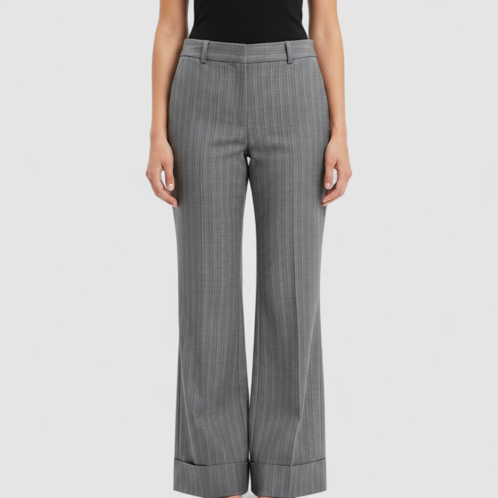 Other Tracy Evans Vintage Black Plaid Check Pants Womens 11 Large Size 36" / US 14 / IT 50 - 2 Thumbnail