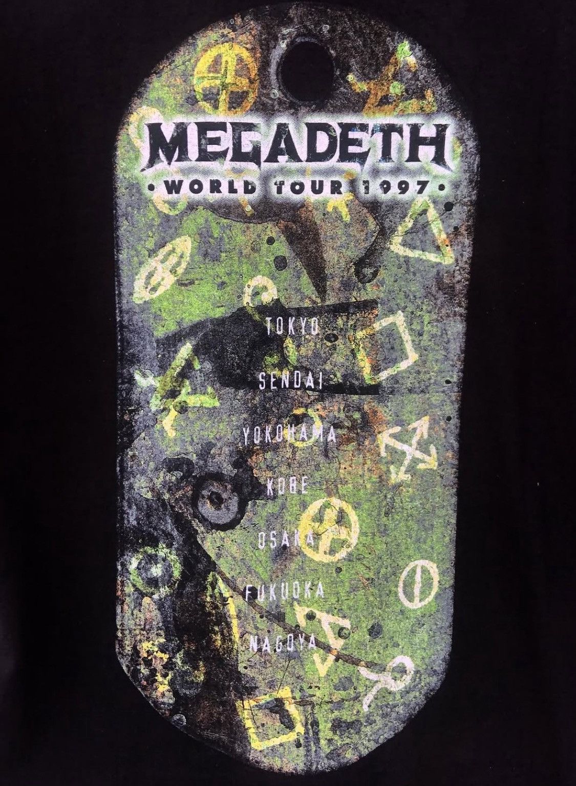 Vintage Rare🔥Vintage 1997 Megadeth Longsleeve T-Shirts Size US L / EU 52-54 / 3 - 4 Thumbnail