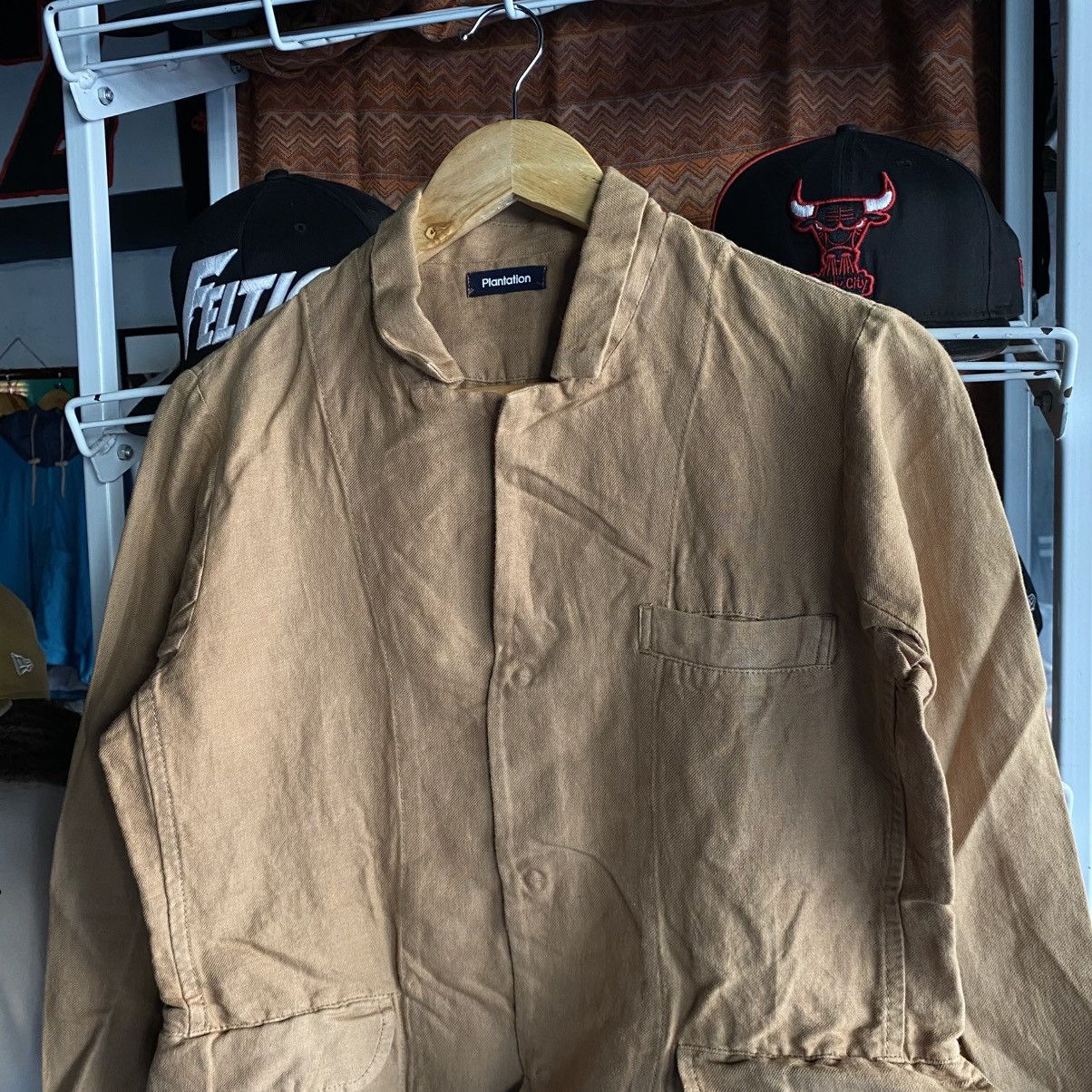 Issey Miyake VTG Issey Miyake Plantation Japanese Chore Jacket Workwear Size US S / EU 44-46 / 1 - 4 Thumbnail